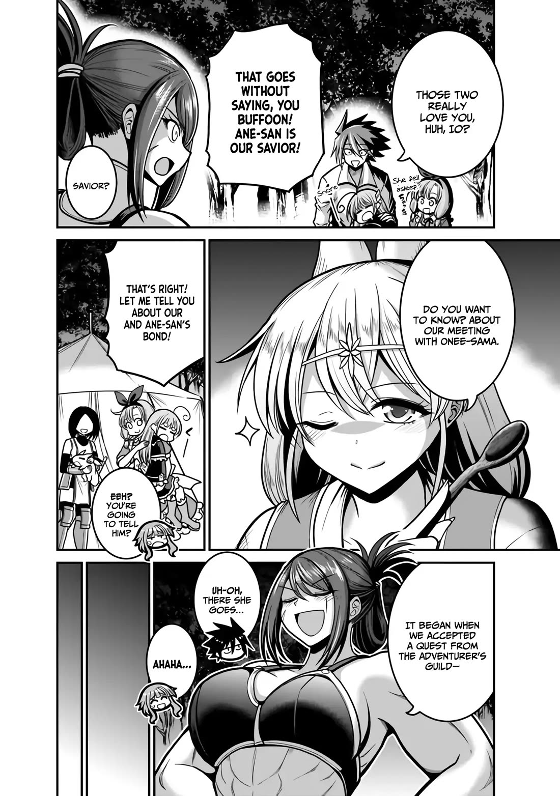 Kujibiki Tokushou Musou Harem-ken Chapter 45 page 11 - Chapter 45: Time for a counter-attack! Io, growth and The Marching Bond
