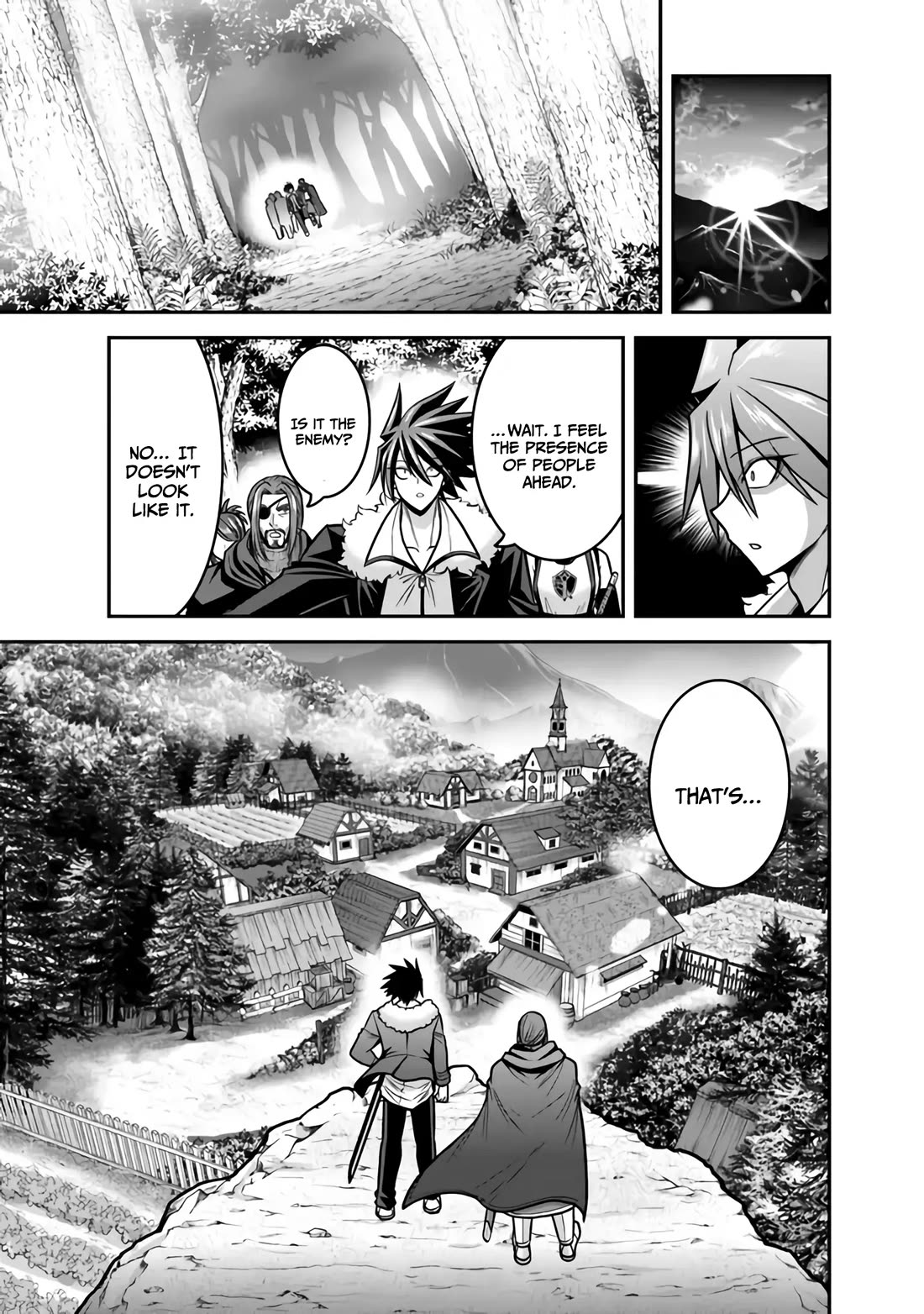 Kujibiki Tokushou Musou Harem-ken Chapter 45 page 34 - Chapter 45: Time for a counter-attack! Io, growth and The Marching Bond