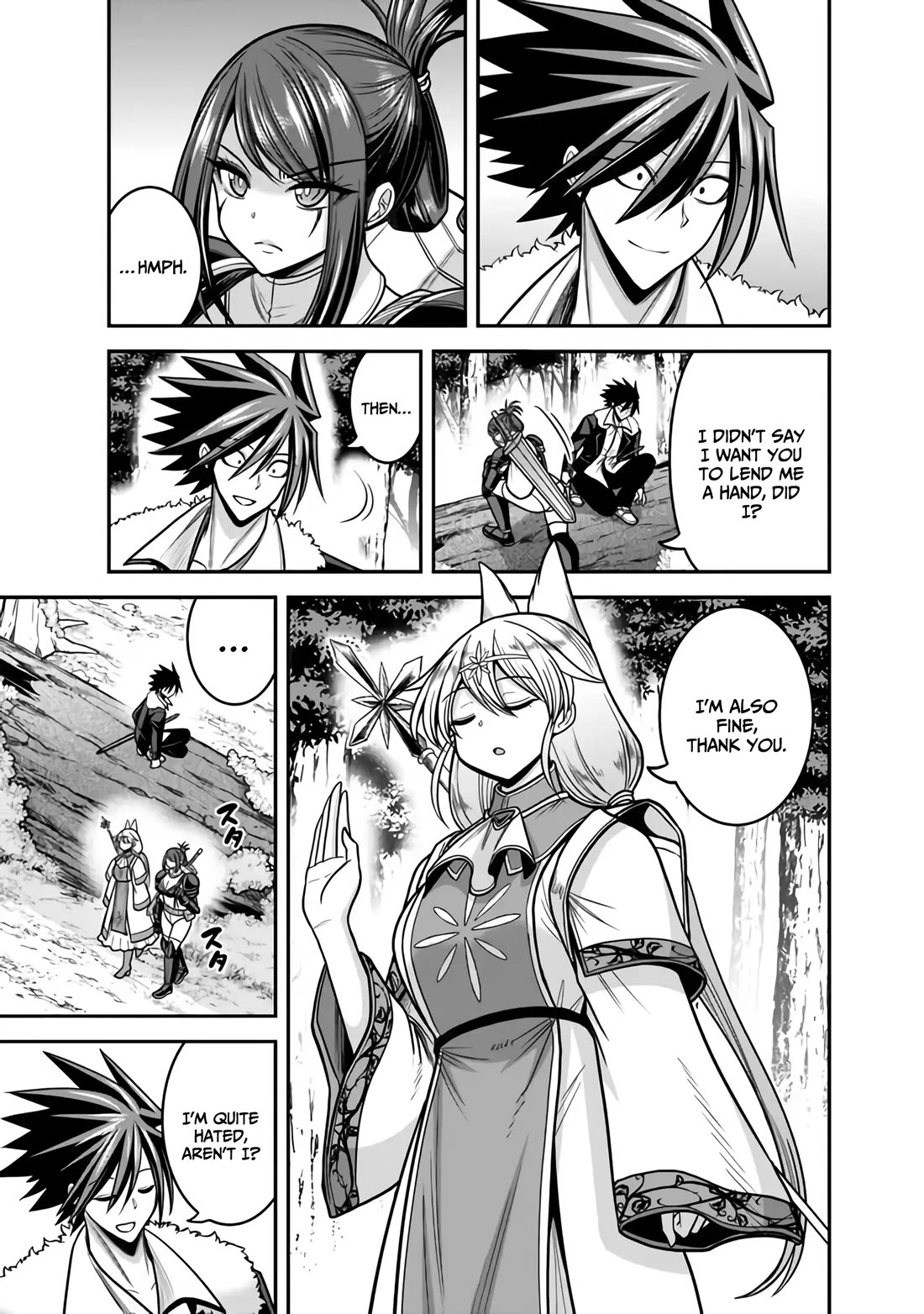 Kujibiki Tokushou Musou Harem-ken Chapter 45 page 4 - Chapter 45: Time for a counter-attack! Io, growth and The Marching Bond