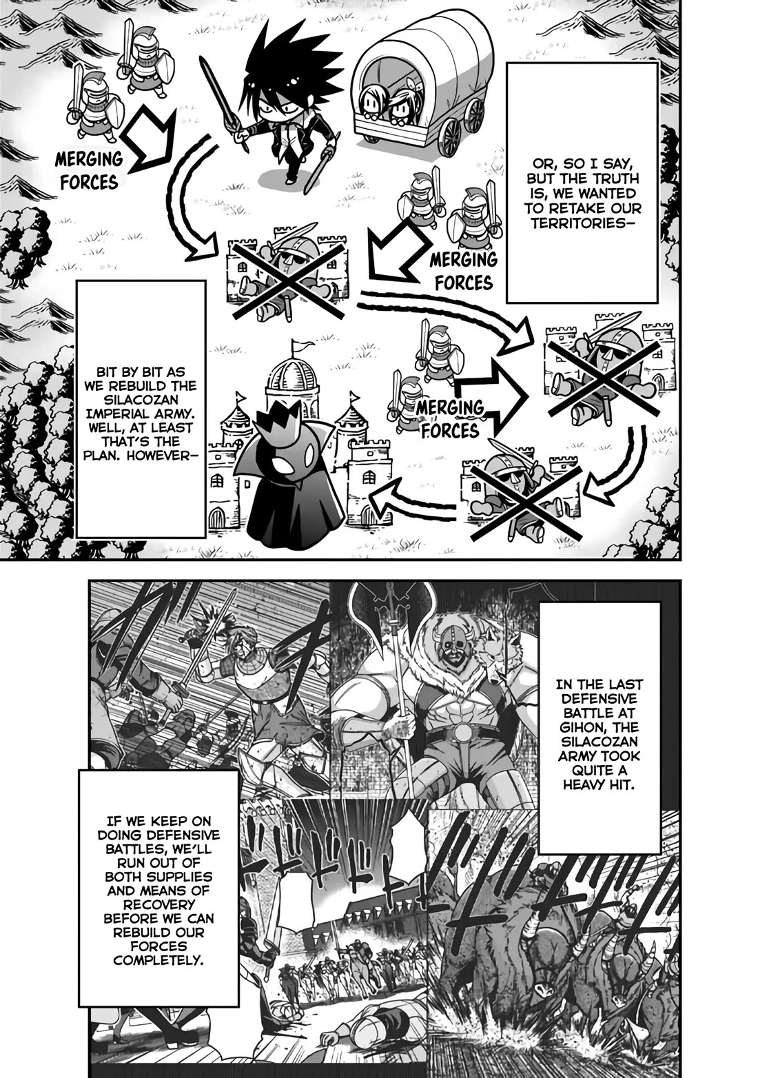 Kujibiki Tokushou Musou Harem-ken Chapter 45 page 6 - Chapter 45: Time for a counter-attack! Io, growth and The Marching Bond
