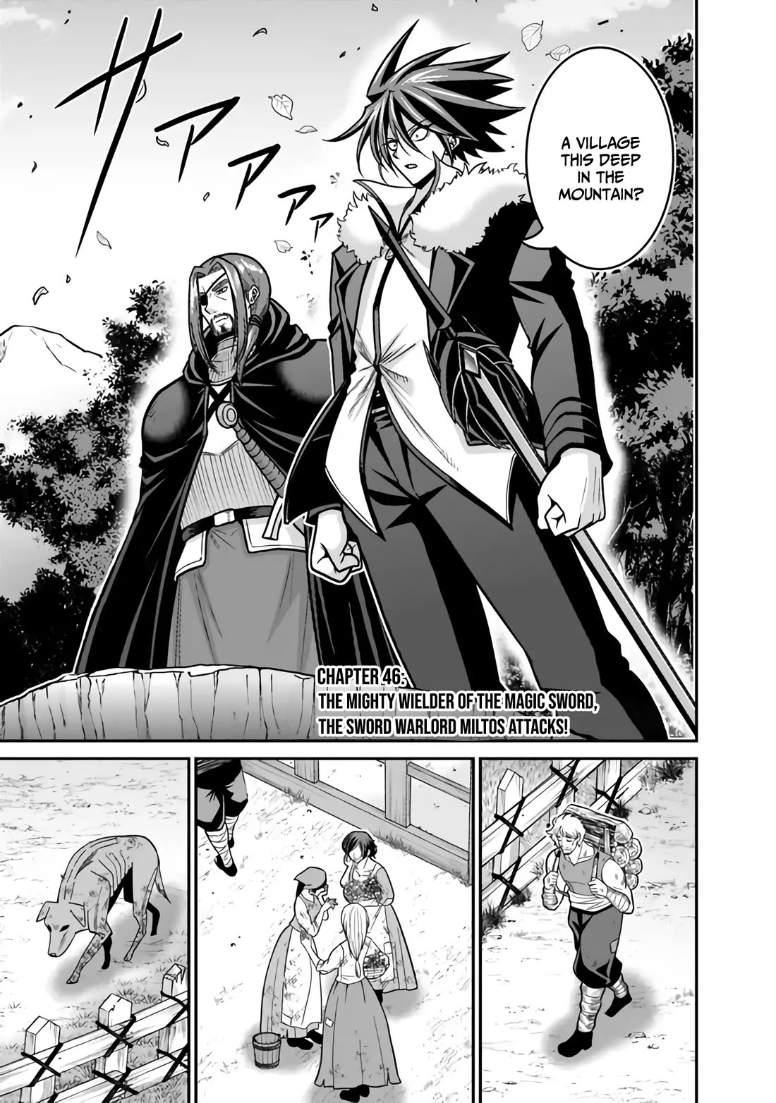 Kujibiki Tokushou Musou Harem-ken Chapter 46 page 2 - Chapter 46: The Mighty Wielder of the Magic Sword, The Sword Warlord Miltos Attacks!