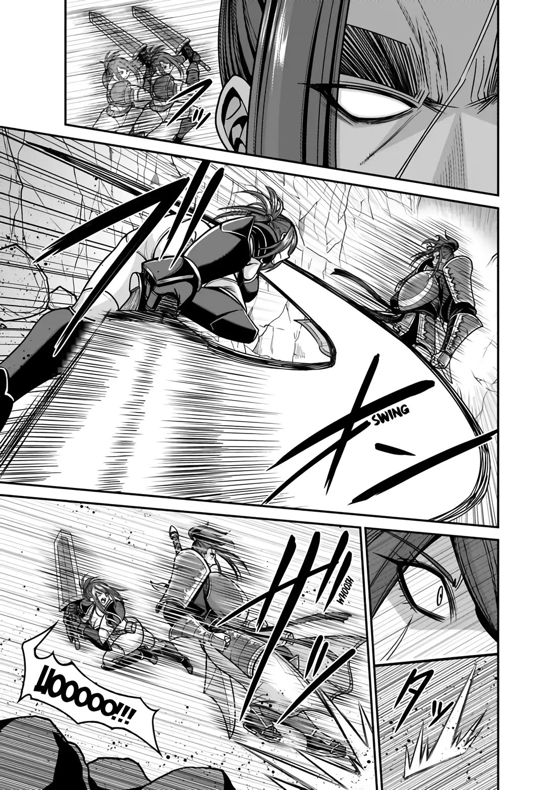 Kujibiki Tokushou Musou Harem-ken Chapter 46 page 24 - Chapter 46: The Mighty Wielder of the Magic Sword, The Sword Warlord Miltos Attacks!
