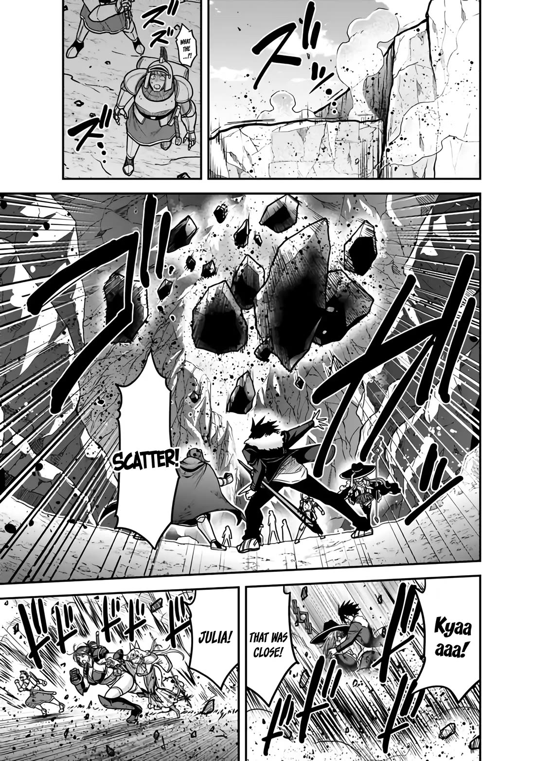 Kujibiki Tokushou Musou Harem-ken Chapter 46 page 8 - Chapter 46: The Mighty Wielder of the Magic Sword, The Sword Warlord Miltos Attacks!