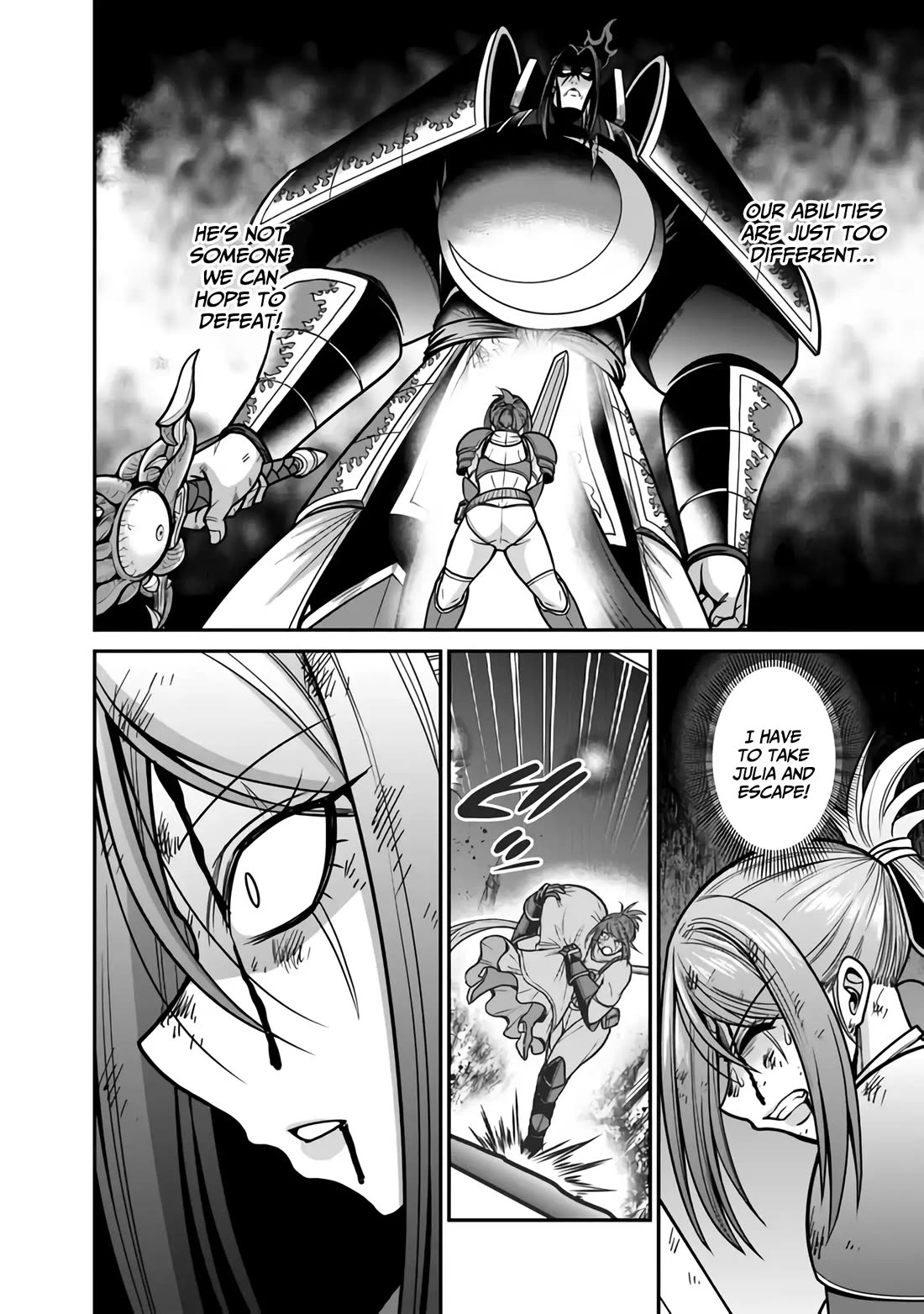 Kujibiki Tokushou Musou Harem-ken Chapter 47 page 11 - Chapter 47: Head-on Clash! Ultimate Devilish Sword Vs. The Power of Bond!
