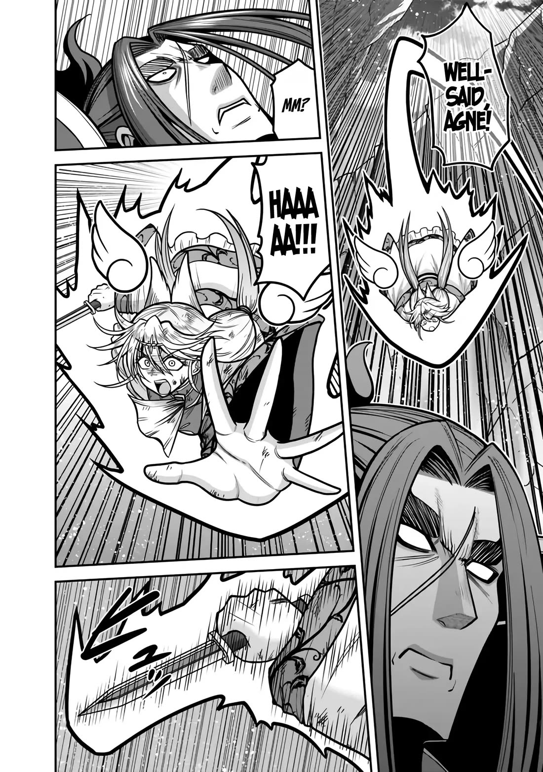 Kujibiki Tokushou Musou Harem-ken Chapter 47 page 13 - Chapter 47: Head-on Clash! Ultimate Devilish Sword Vs. The Power of Bond!