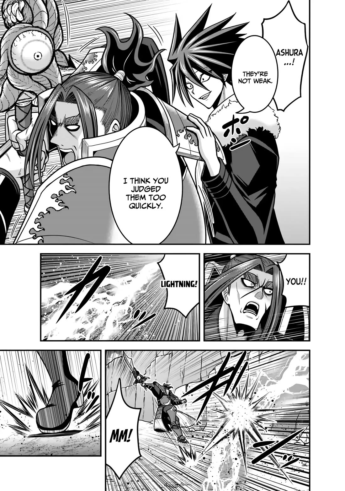 Kujibiki Tokushou Musou Harem-ken Chapter 47 page 26 - Chapter 47: Head-on Clash! Ultimate Devilish Sword Vs. The Power of Bond!