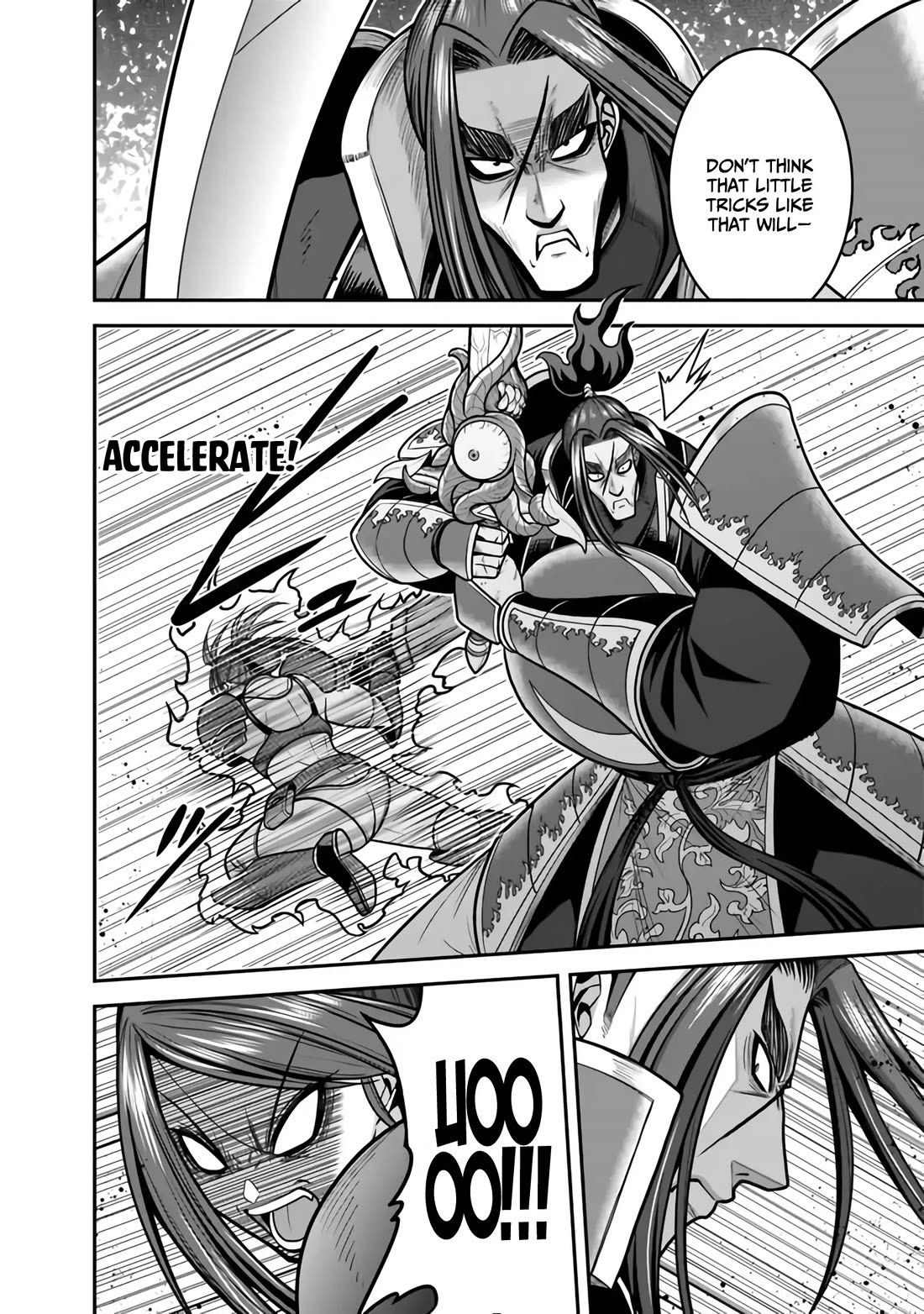 Kujibiki Tokushou Musou Harem-ken Chapter 47 page 5 - Chapter 47: Head-on Clash! Ultimate Devilish Sword Vs. The Power of Bond!