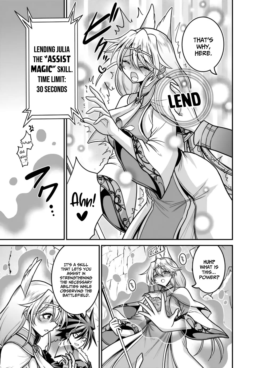 Kujibiki Tokushou Musou Harem-ken Chapter 48 page 12 - Chapter 48: Awakened talent! The Bond The 777x Man Weaved!