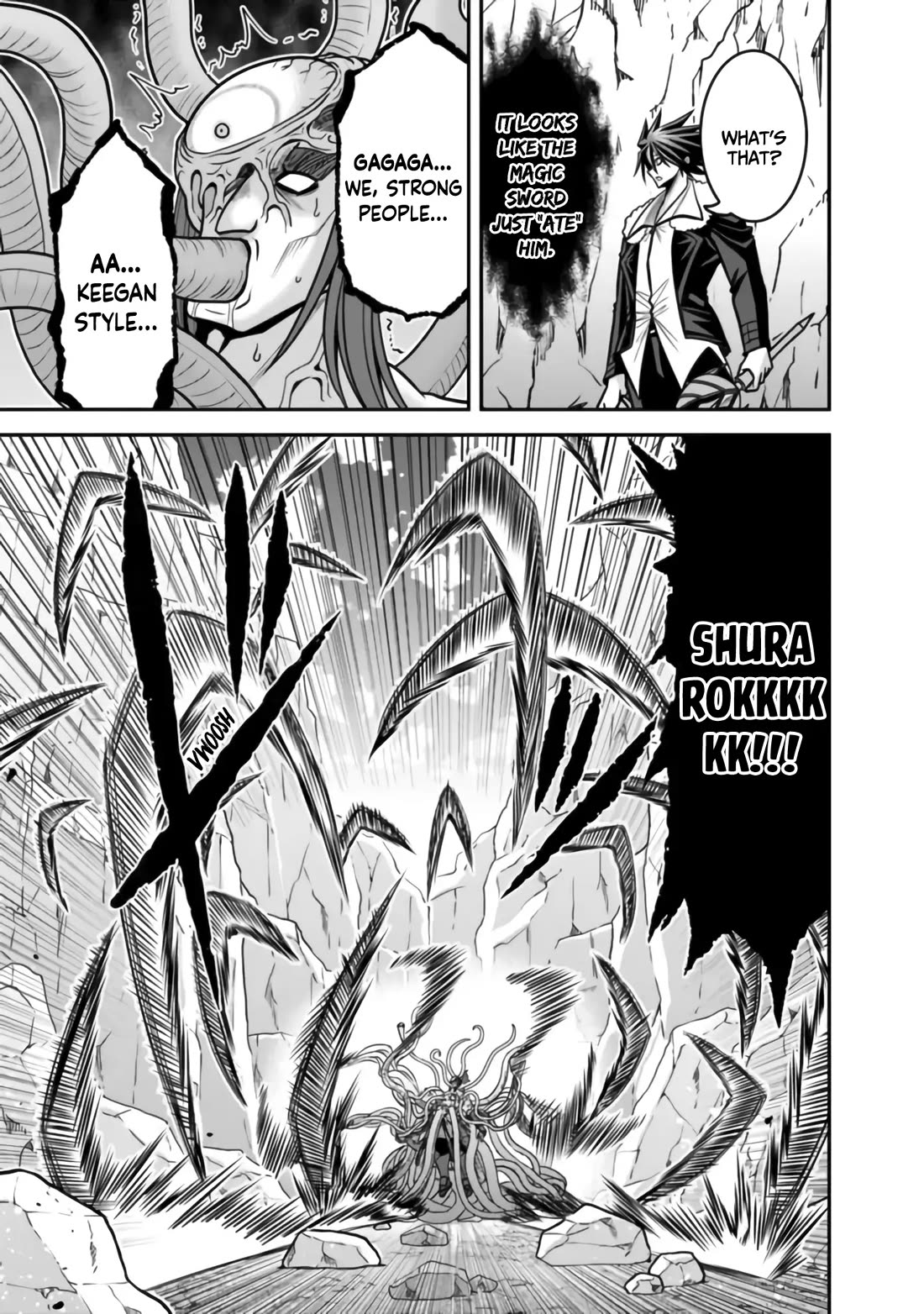 Kujibiki Tokushou Musou Harem-ken Chapter 48 page 30 - Chapter 48: Awakened talent! The Bond The 777x Man Weaved!