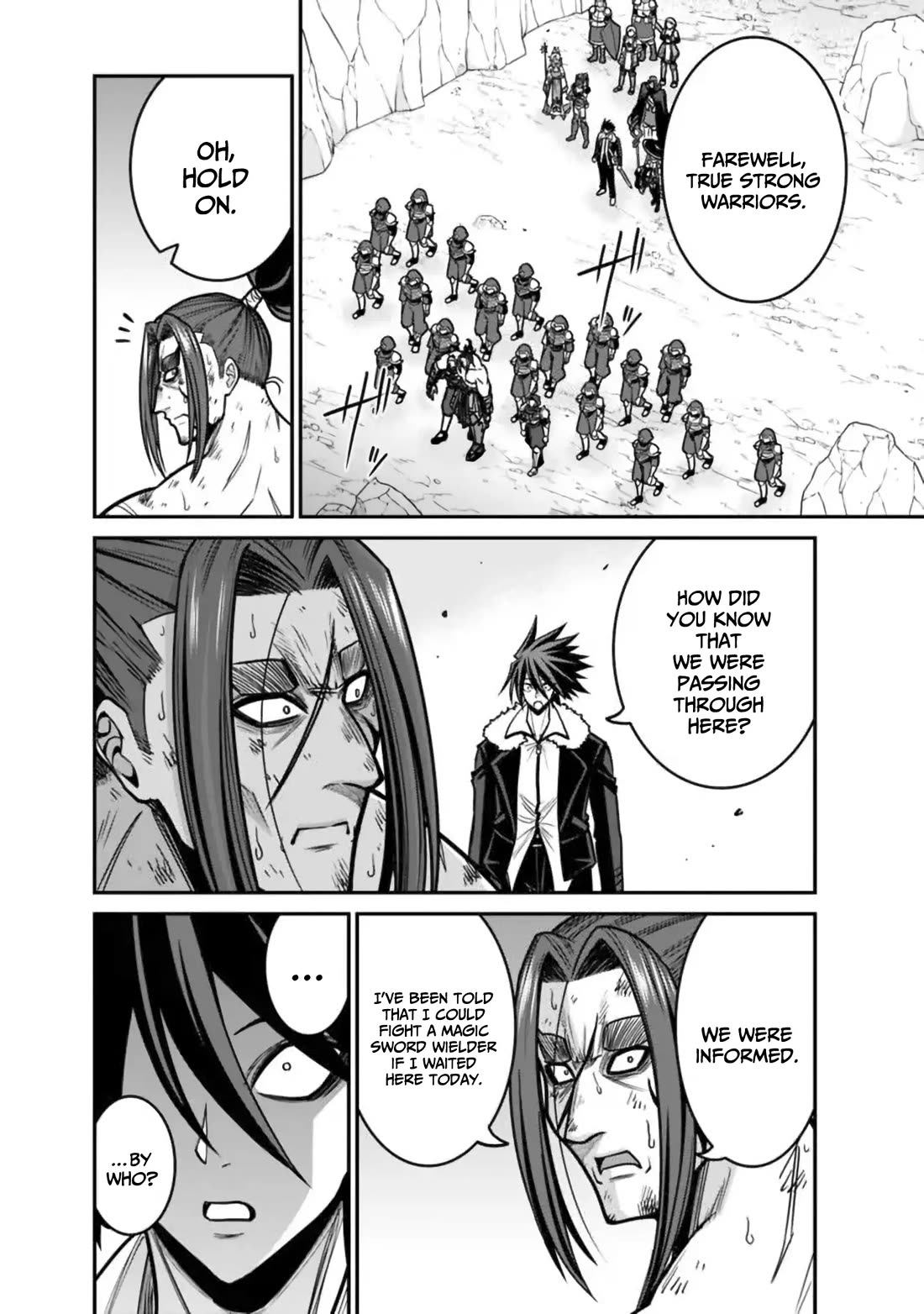 Kujibiki Tokushou Musou Harem-ken Chapter 49 page 5 - Chapter 49: The strong discovers The Power of Bond and Love
