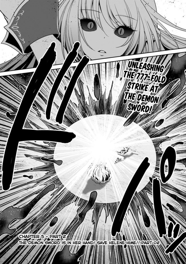 Kujibiki Tokushou Musou Harem-ken Chapter 5.1 page 20 - Chapter 5.1 - 5.2: The Demon Sword is in Her Hands! Save Helene-Hime! - Part 1