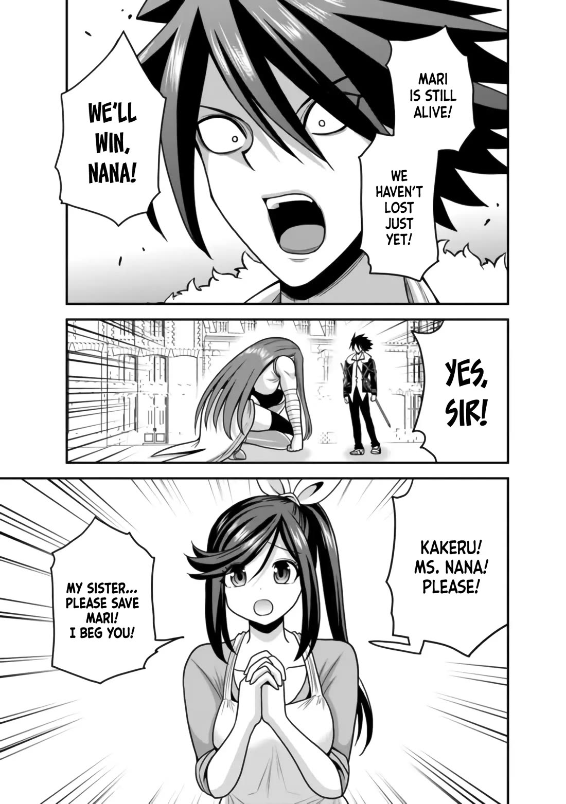 Kujibiki Tokushou Musou Harem-ken Chapter 50 page 32 - Chapter 50: The princess got abducted?! Take her back, Nana Kanou!