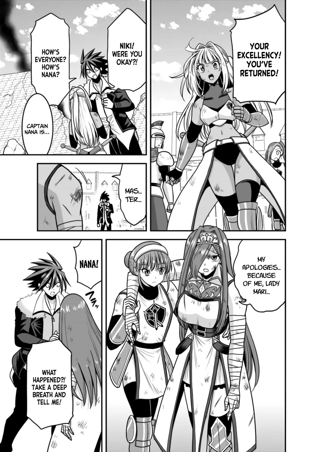 Kujibiki Tokushou Musou Harem-ken Chapter 50 page 4 - Chapter 50: The princess got abducted?! Take her back, Nana Kanou!