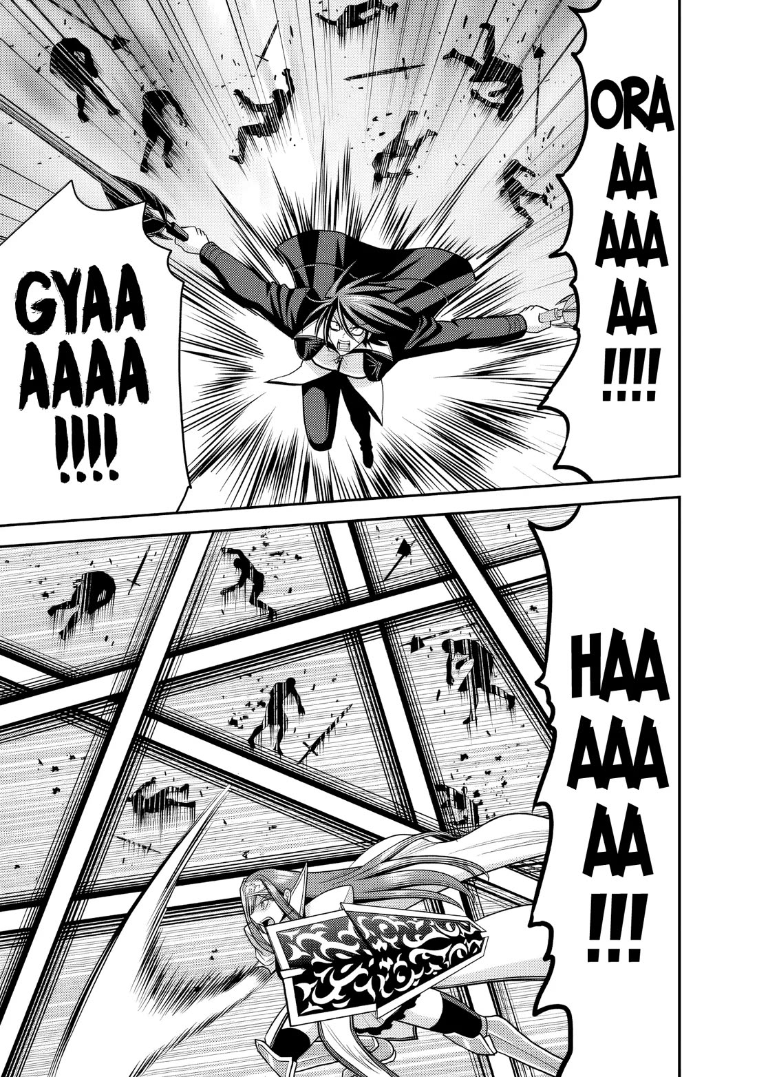 Kujibiki Tokushou Musou Harem-ken Chapter 51 page 10 - Chapter 51: Counterattack! The Demon Sword Wielder and The Prideful Knight