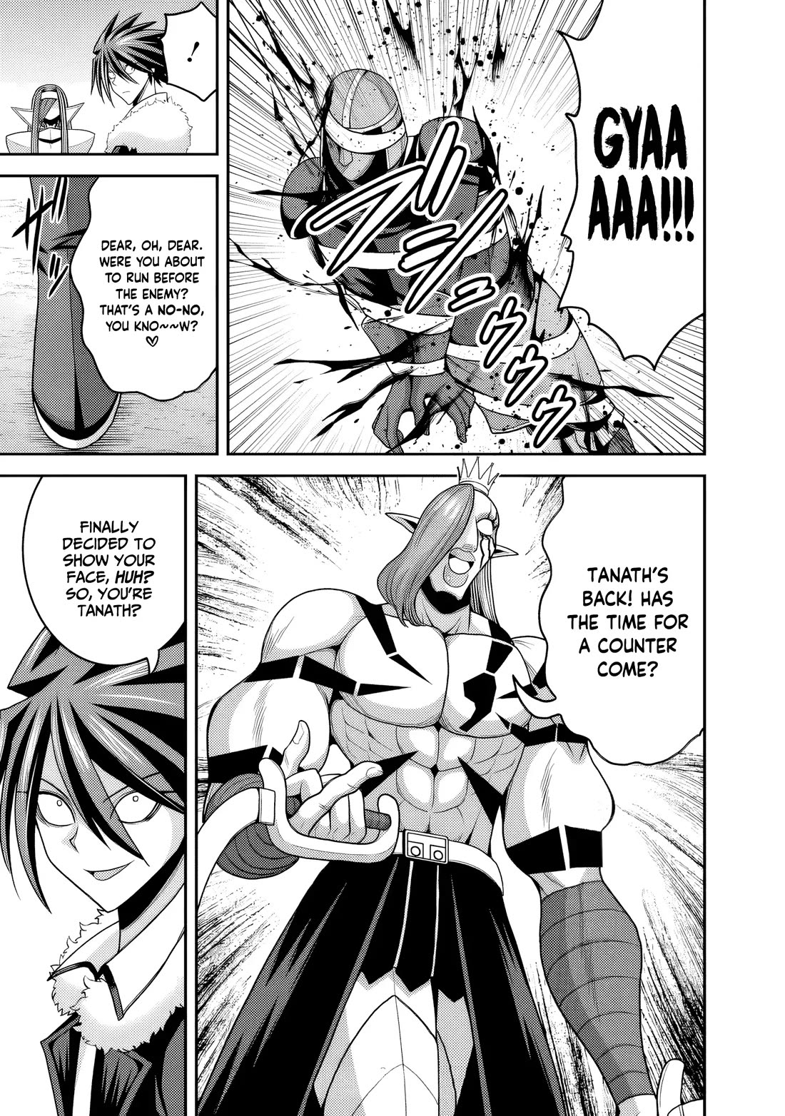 Kujibiki Tokushou Musou Harem-ken Chapter 51 page 16 - Chapter 51: Counterattack! The Demon Sword Wielder and The Prideful Knight