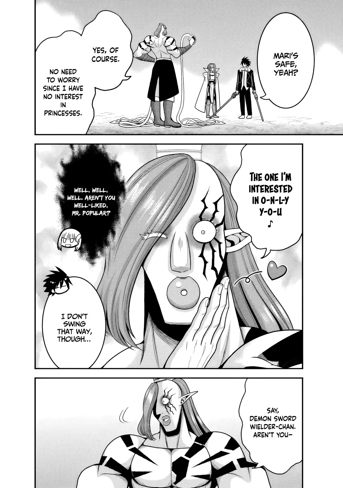 Kujibiki Tokushou Musou Harem-ken Chapter 51 page 17 - Chapter 51: Counterattack! The Demon Sword Wielder and The Prideful Knight
