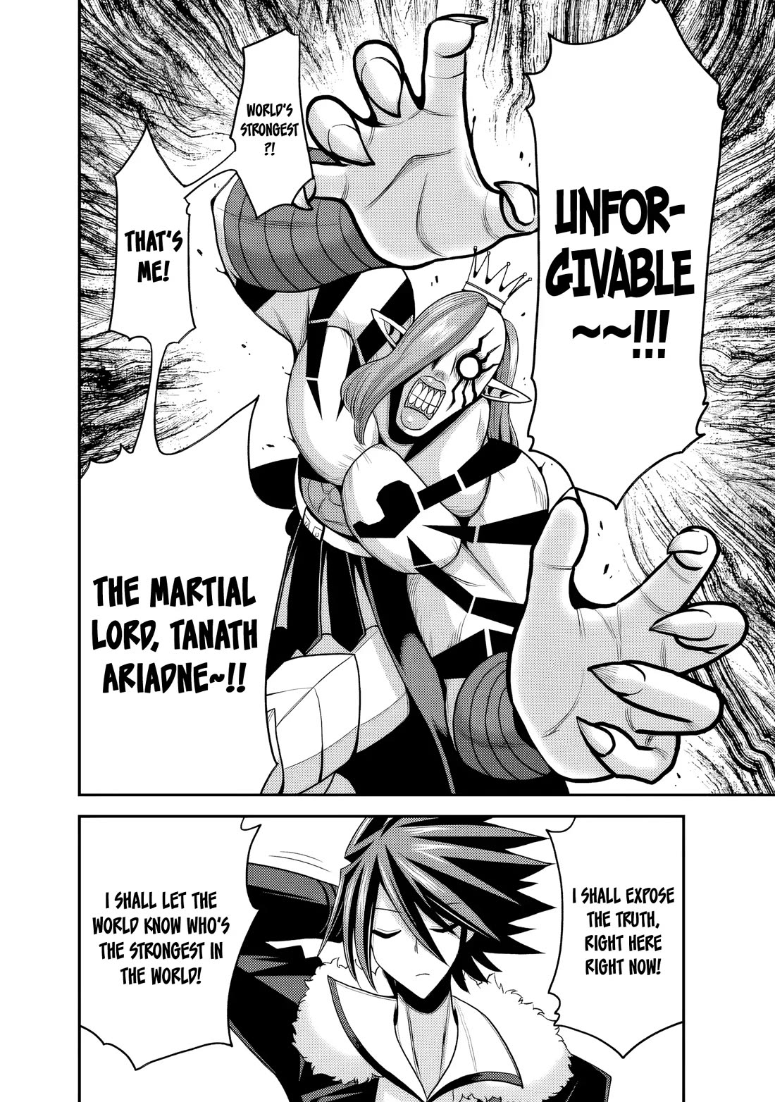 Kujibiki Tokushou Musou Harem-ken Chapter 51 page 19 - Chapter 51: Counterattack! The Demon Sword Wielder and The Prideful Knight