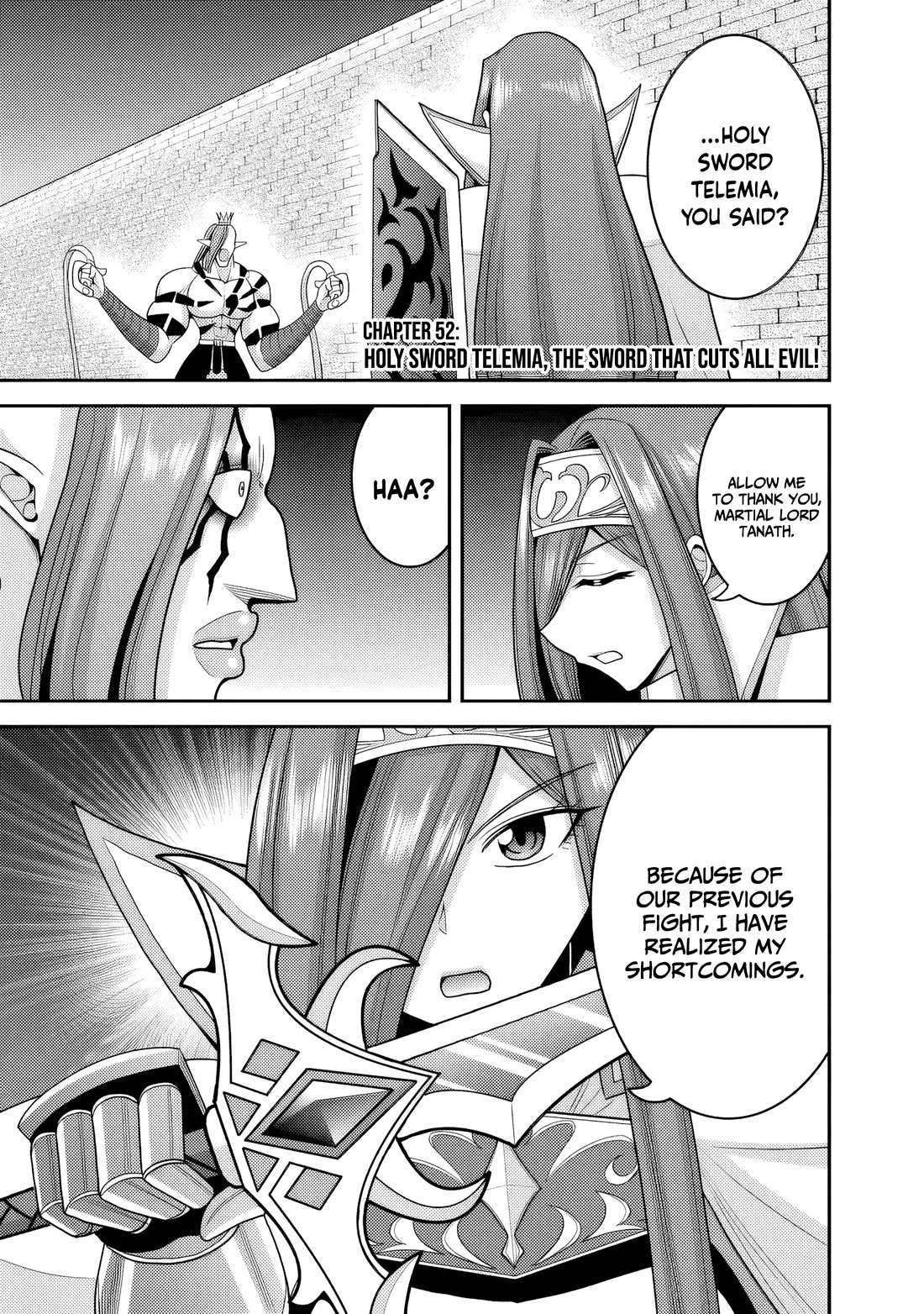 Kujibiki Tokushou Musou Harem-ken Chapter 52 page 2 - Chapter 52: Hole Sword Telemia, The Sword that cuts all evil!