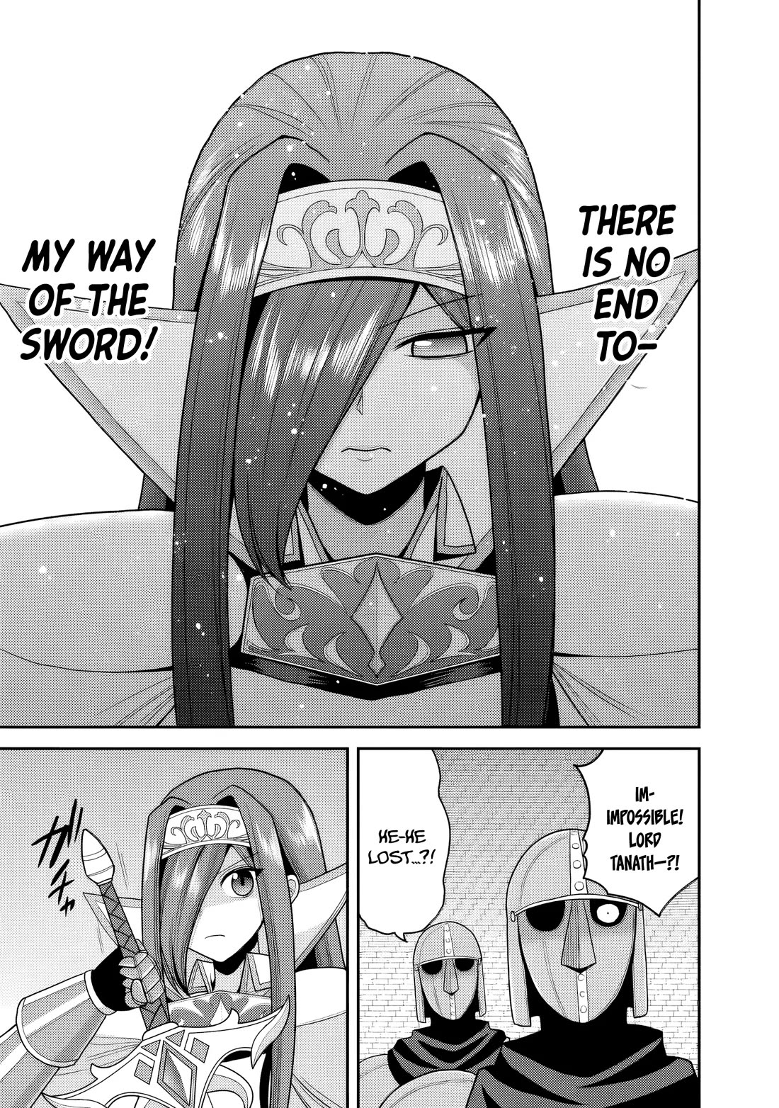 Kujibiki Tokushou Musou Harem-ken Chapter 52 page 24 - Chapter 52: Hole Sword Telemia, The Sword that cuts all evil!