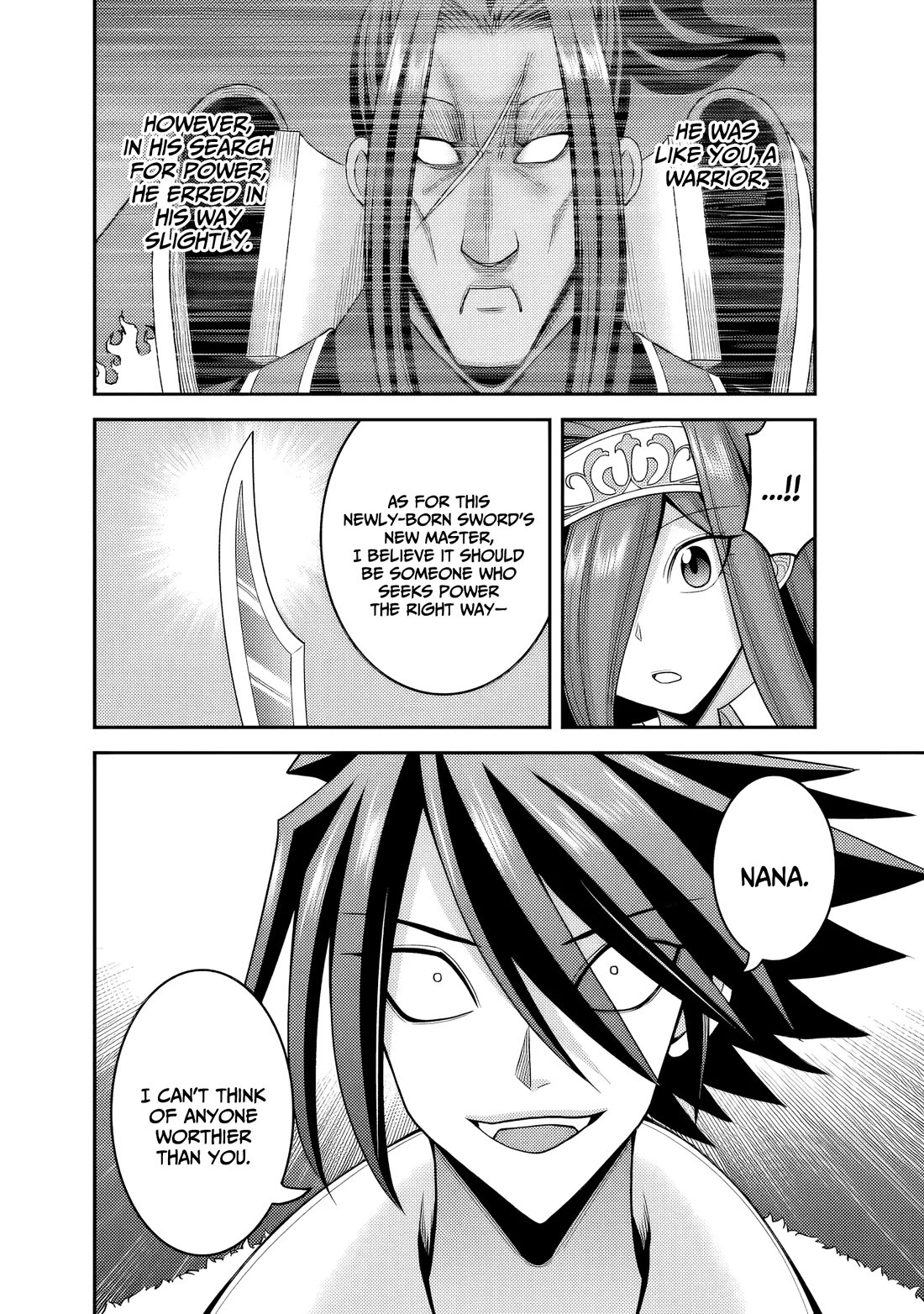 Kujibiki Tokushou Musou Harem-ken Chapter 52 page 5 - Chapter 52: Hole Sword Telemia, The Sword that cuts all evil!