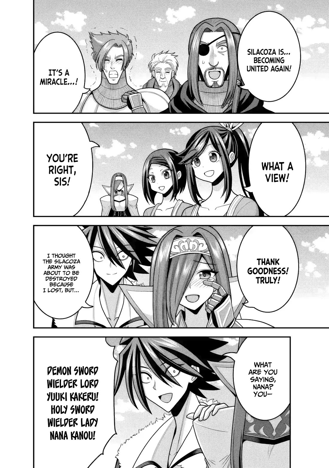 Kujibiki Tokushou Musou Harem-ken Chapter 53 page 7 - Chapter 53: The light of hope, the darkness lurking before one's eyes will be expesed?!