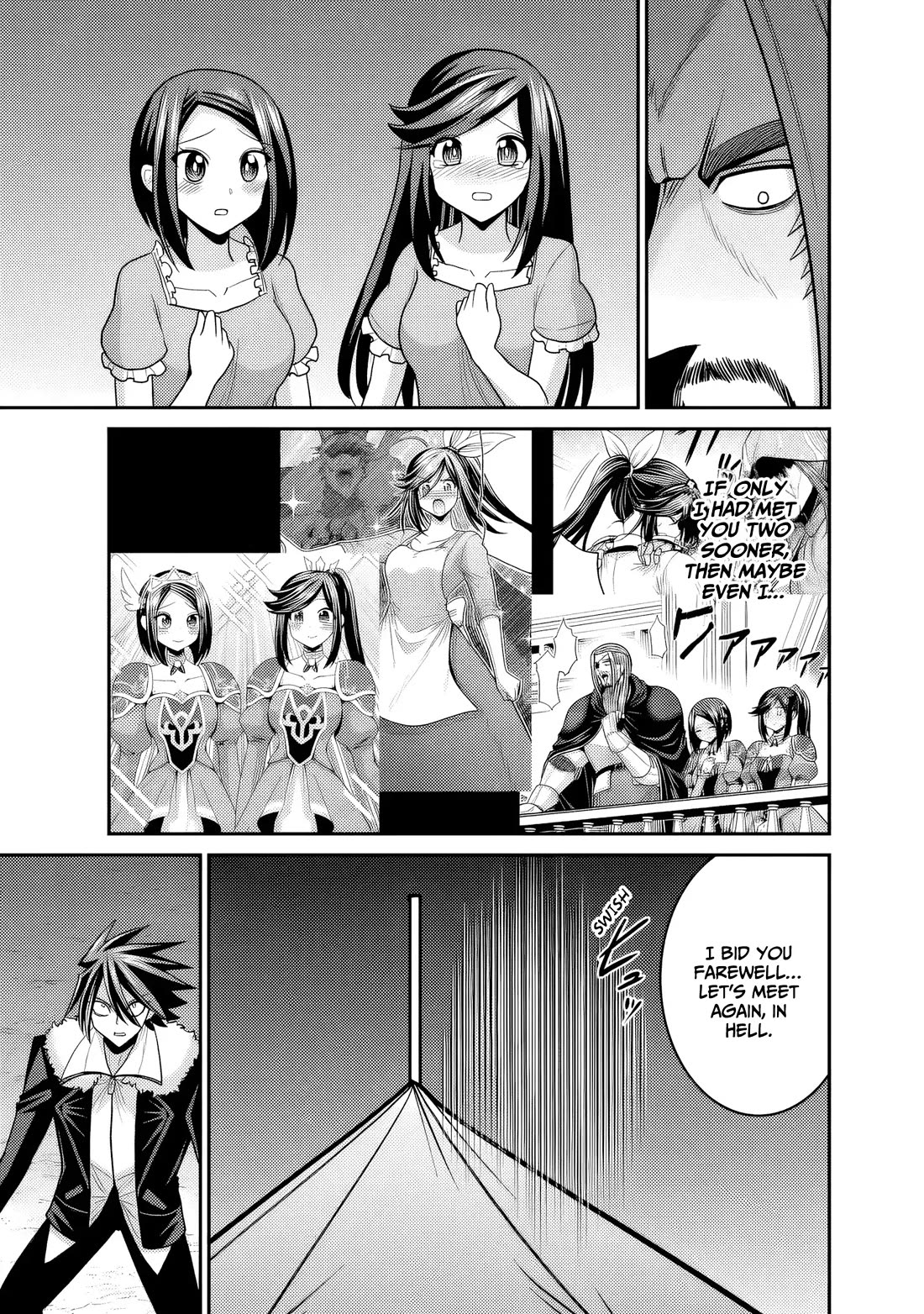 Kujibiki Tokushou Musou Harem-ken Chapter 54 page 32 - Chapter 54: The traitor bares his fangs! A nightmare-ish sorcery, once again!