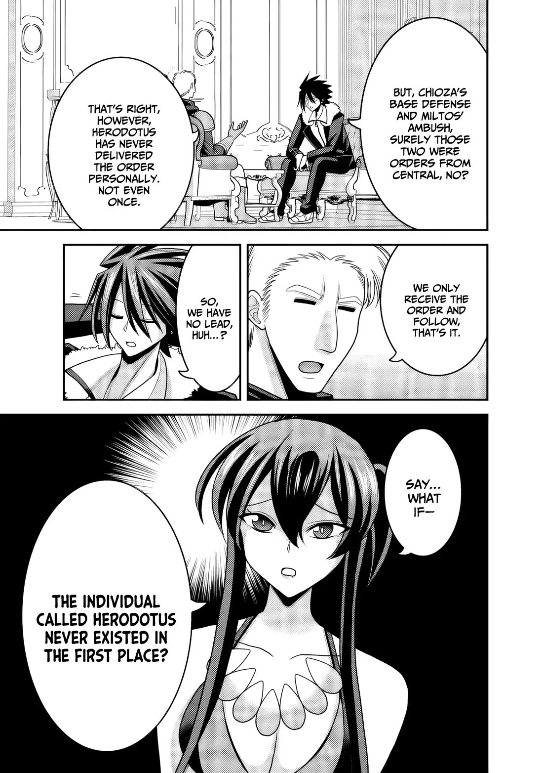 Kujibiki Tokushou Musou Harem-ken Chapter 54 page 4 - Chapter 54: The traitor bares his fangs! A nightmare-ish sorcery, once again!
