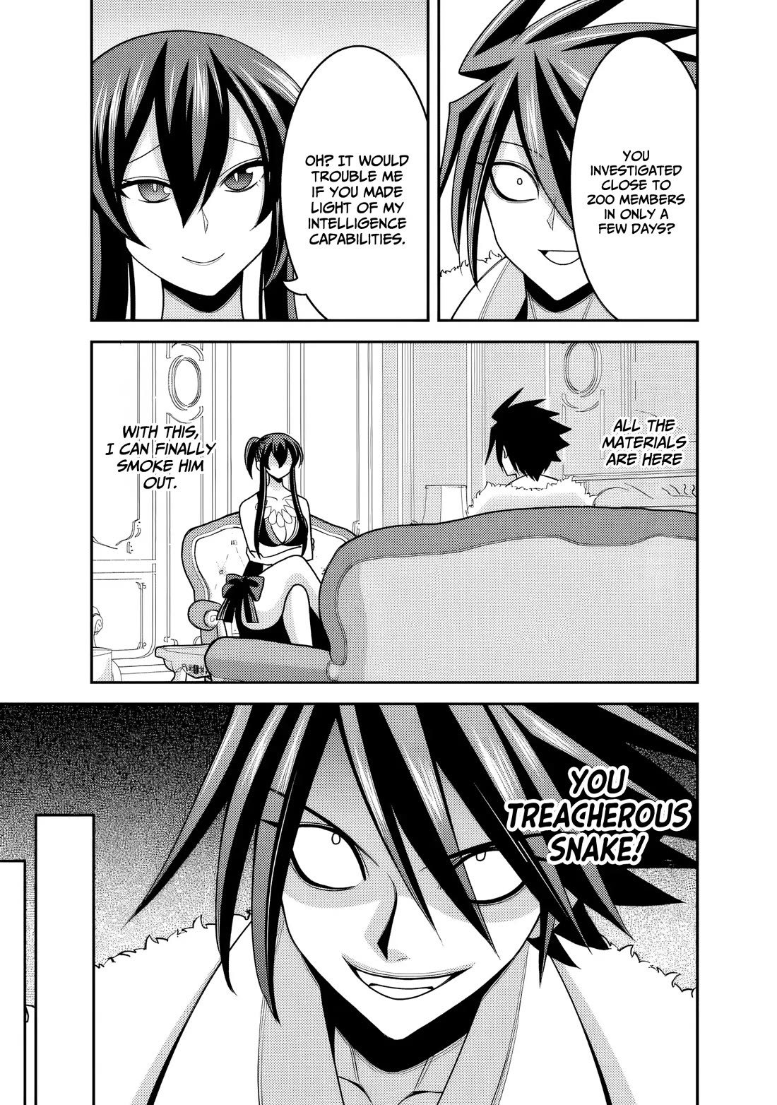 Kujibiki Tokushou Musou Harem-ken Chapter 54 page 6 - Chapter 54: The traitor bares his fangs! A nightmare-ish sorcery, once again!