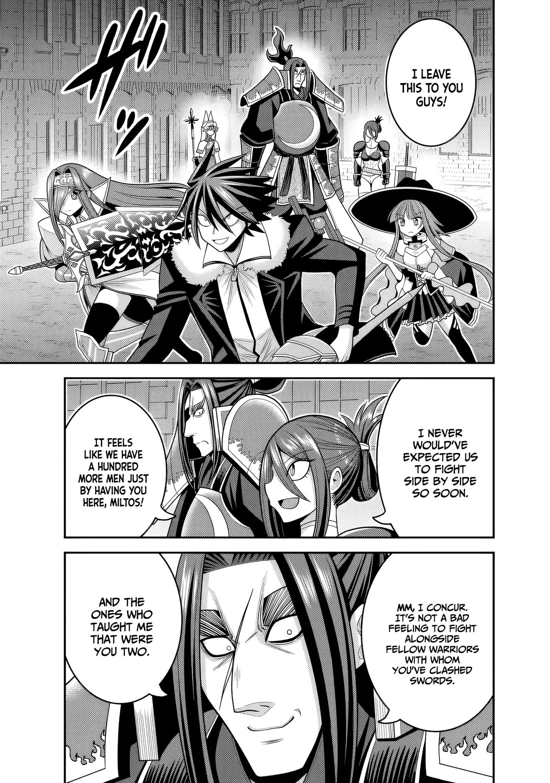Kujibiki Tokushou Musou Harem-ken Chapter 55 page 32 - Chapter 55: Total War! Cut down those accursed soldiers!