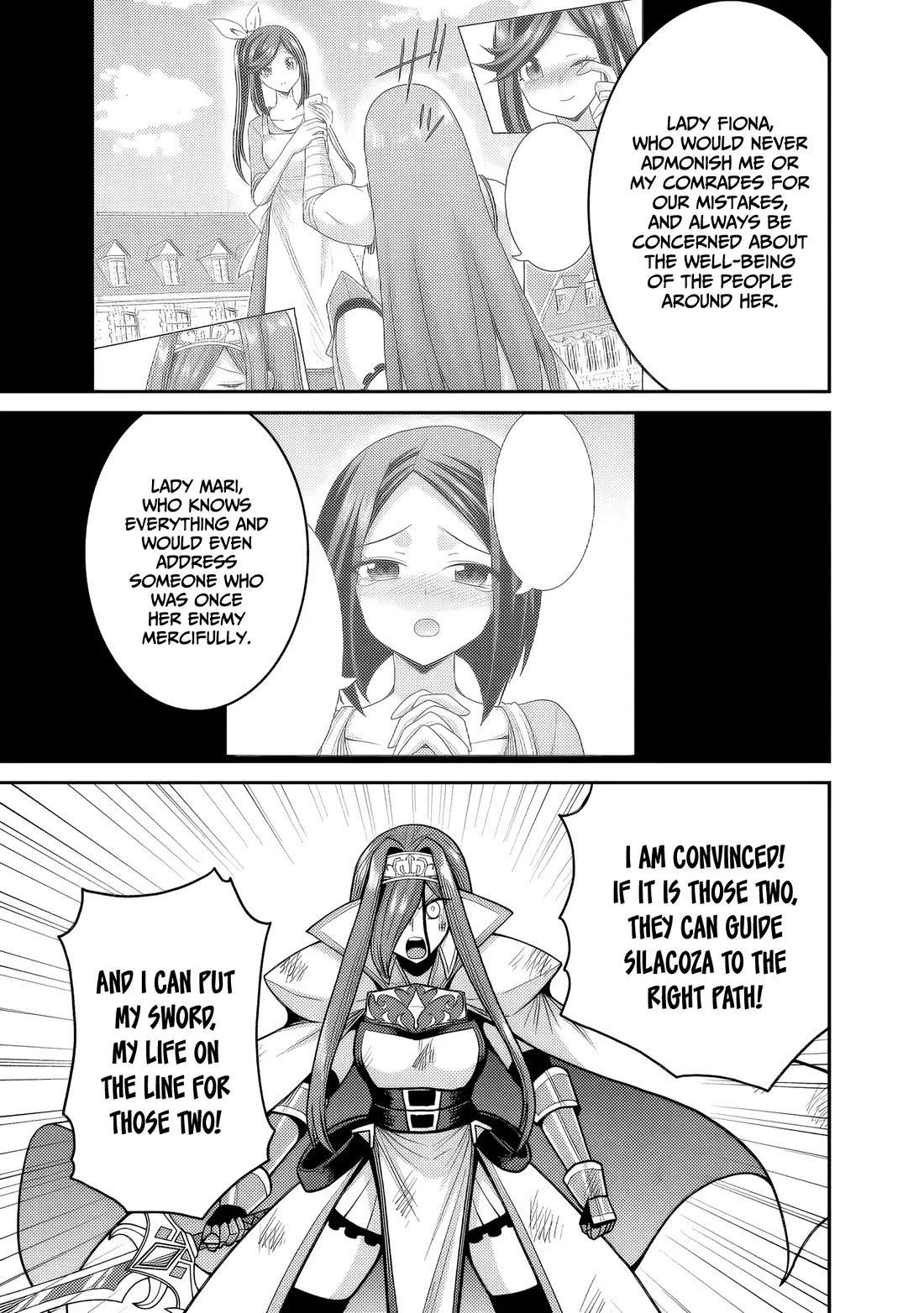 Kujibiki Tokushou Musou Harem-ken Chapter 57 page 14 - Chapter 57: The Holy Sword versus The Accursed Flames. The conclusion!