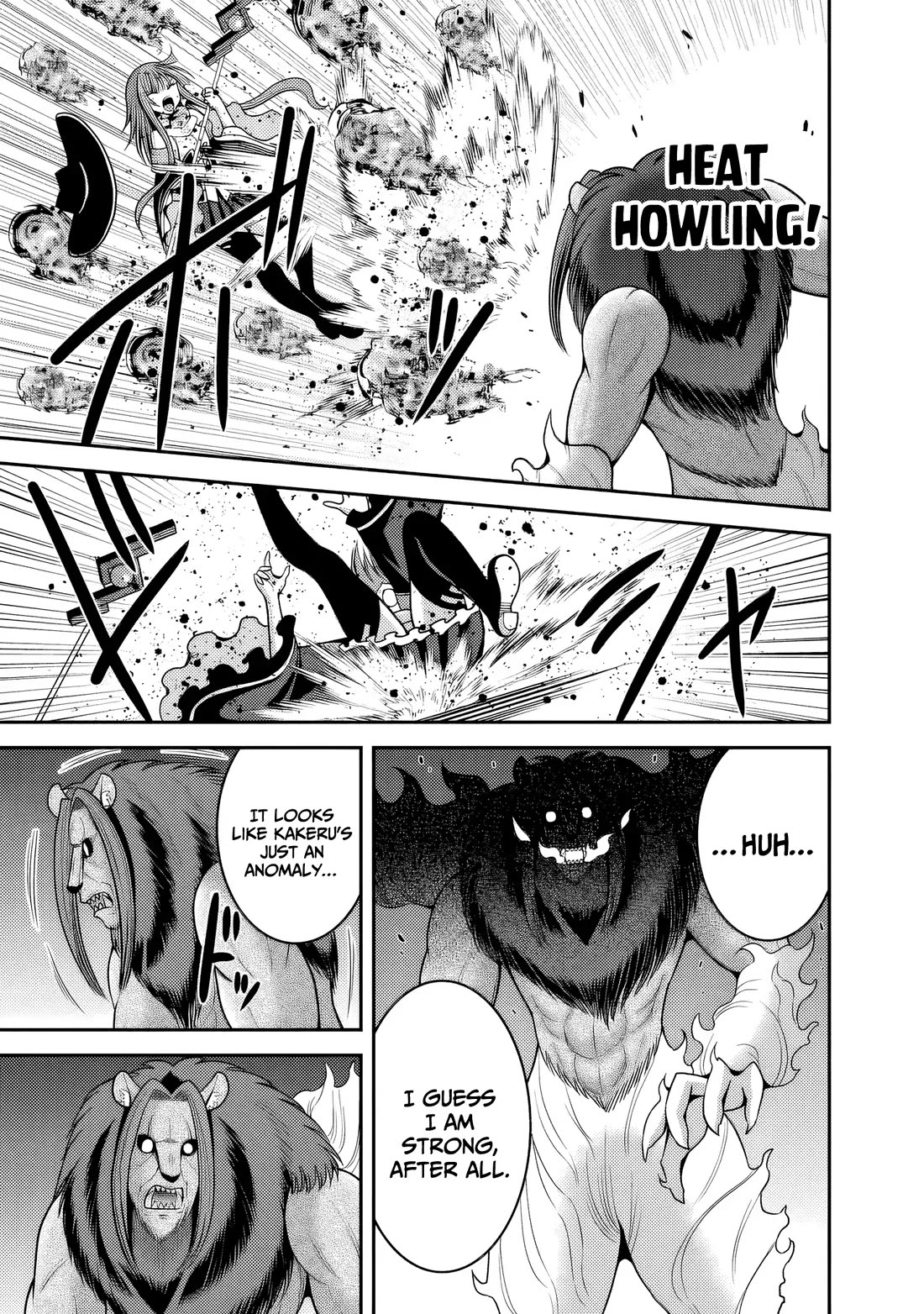 Kujibiki Tokushou Musou Harem-ken Chapter 57 page 8 - Chapter 57: The Holy Sword versus The Accursed Flames. The conclusion!