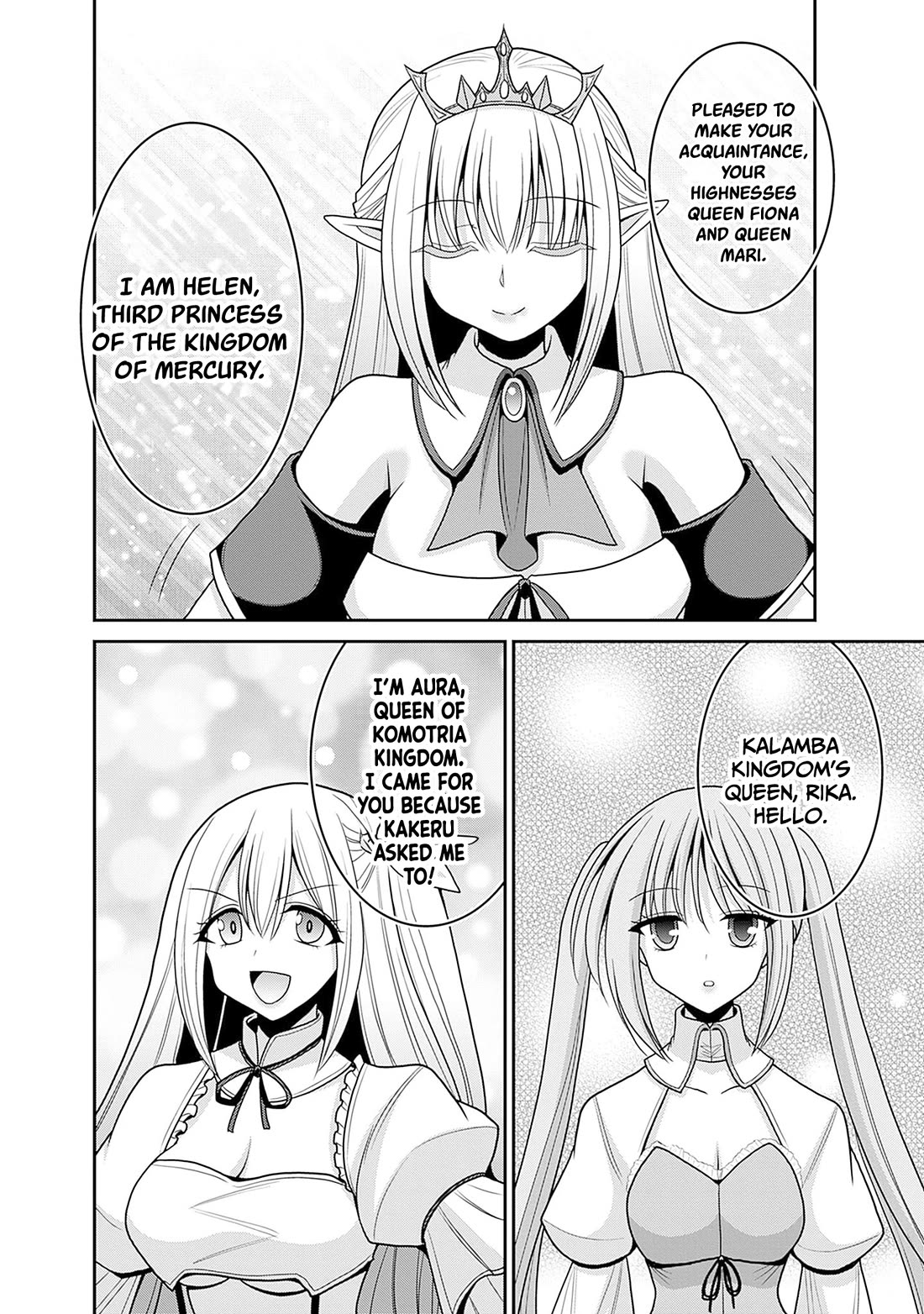Kujibiki Tokushou Musou Harem-ken Chapter 58 page 11 - Chapter 58: Becoming new Queens! A heart that inherits affection