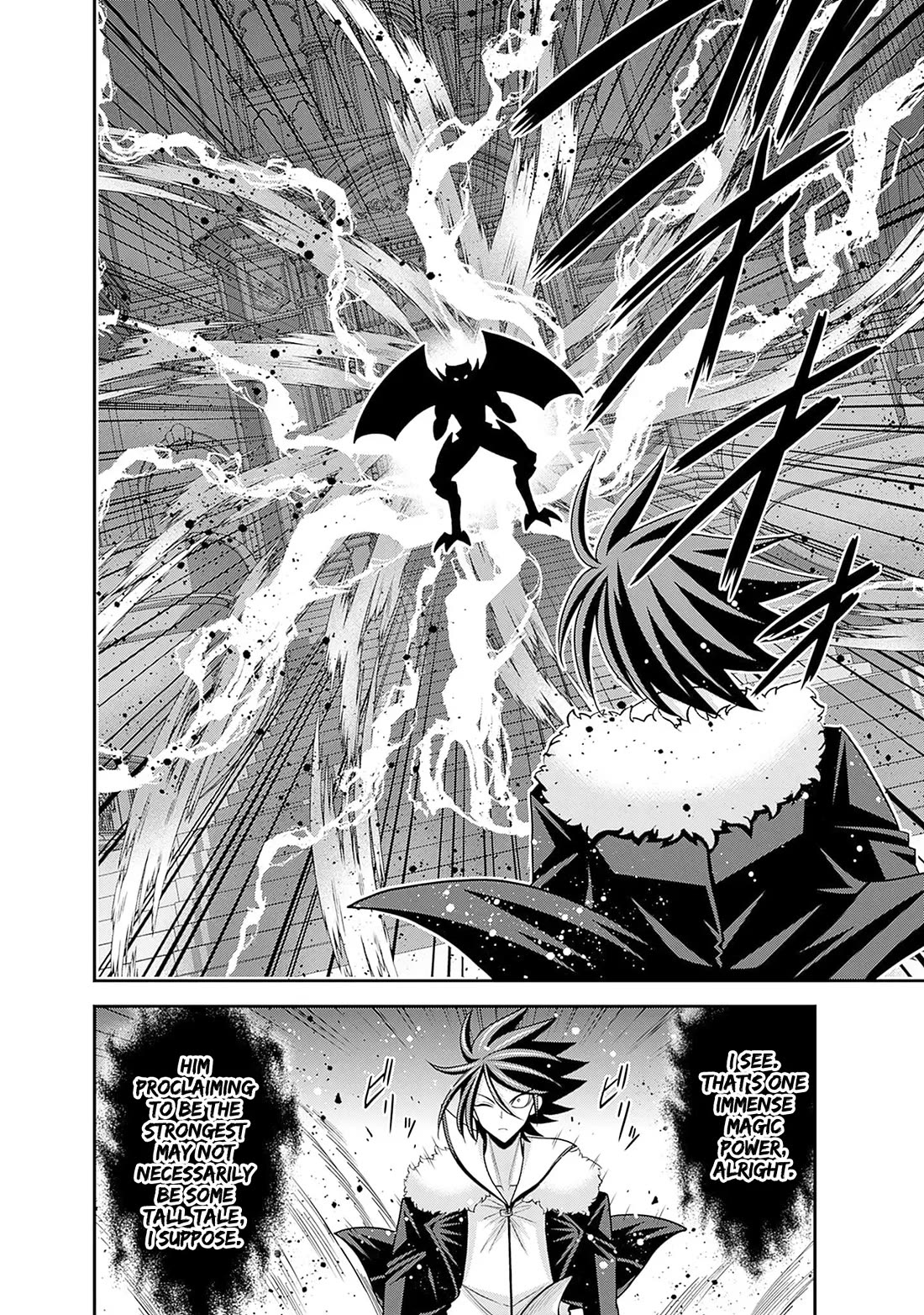 Kujibiki Tokushou Musou Harem-ken Chapter 59 page 11 - Chapter 59: The x777 Man, confronting the leader of demons!