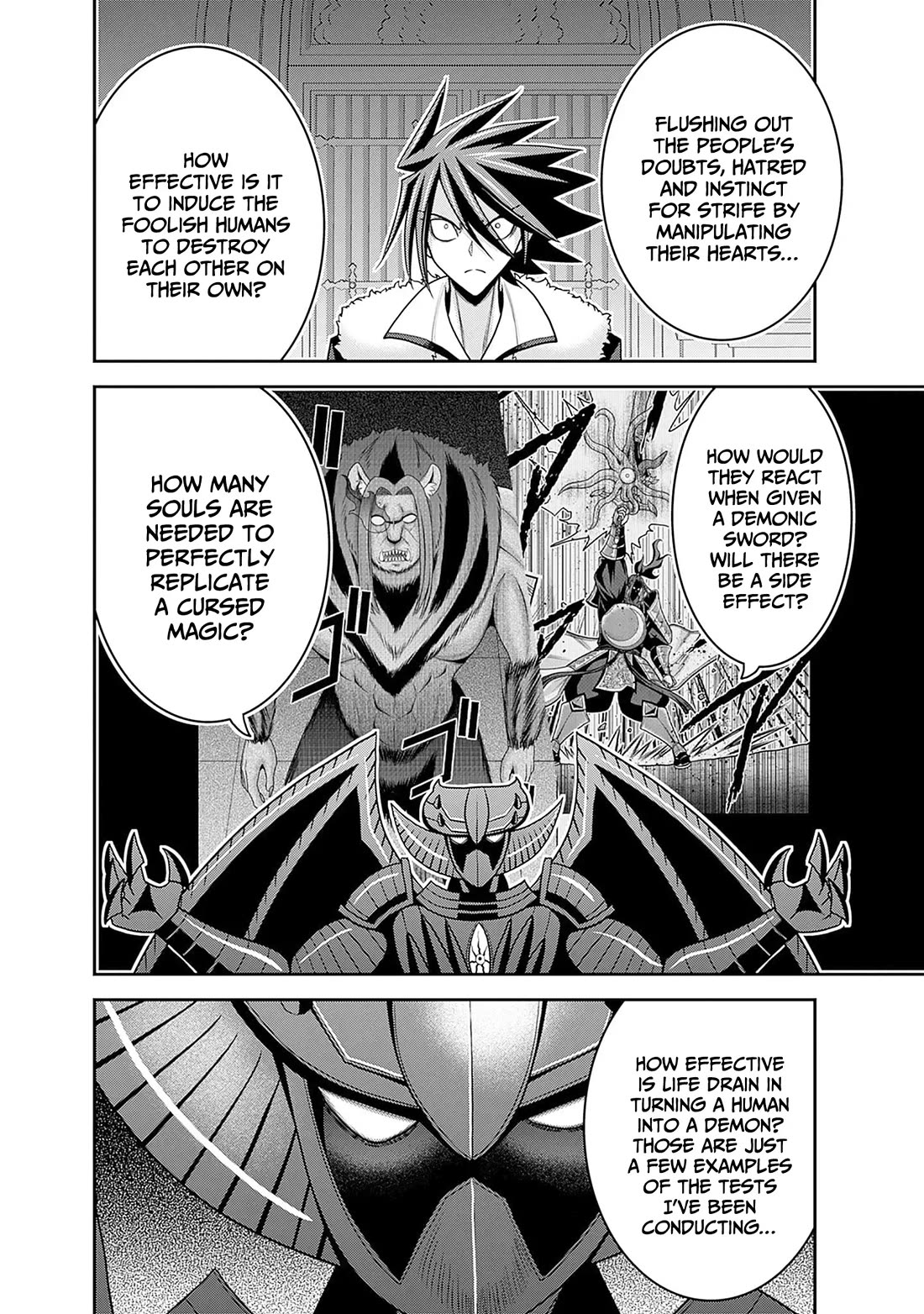 Kujibiki Tokushou Musou Harem-ken Chapter 59 page 13 - Chapter 59: The x777 Man, confronting the leader of demons!