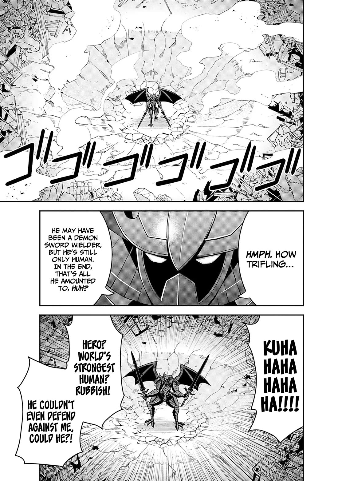 Kujibiki Tokushou Musou Harem-ken Chapter 59 page 22 - Chapter 59: The x777 Man, confronting the leader of demons!