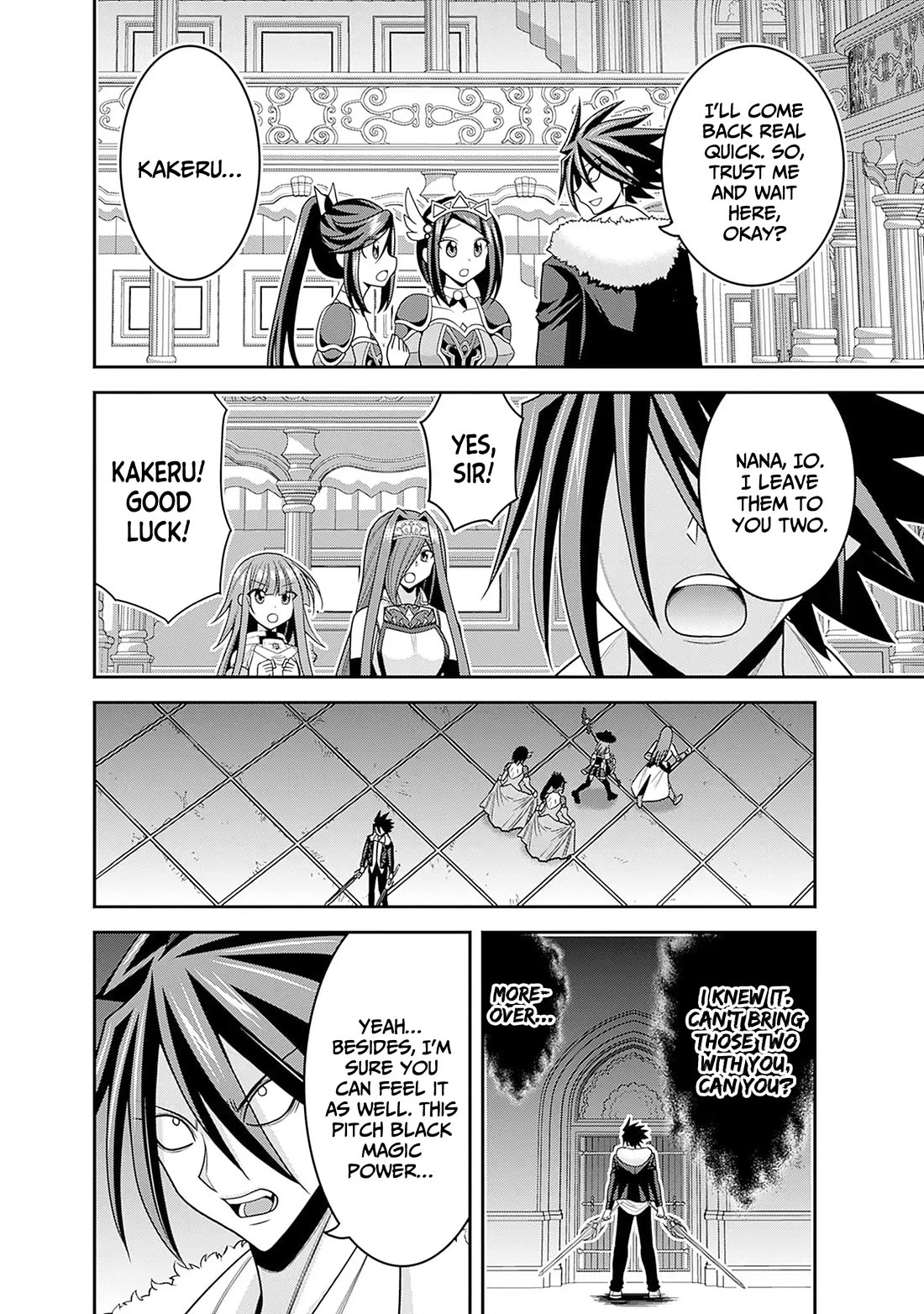 Kujibiki Tokushou Musou Harem-ken Chapter 59 page 3 - Chapter 59: The x777 Man, confronting the leader of demons!