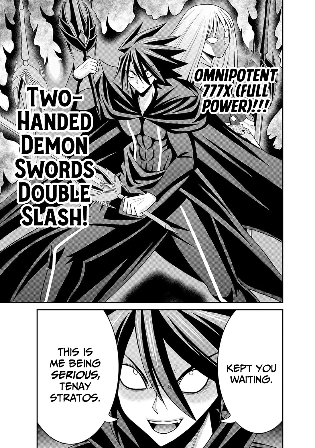 Kujibiki Tokushou Musou Harem-ken Chapter 59 page 30 - Chapter 59: The x777 Man, confronting the leader of demons!
