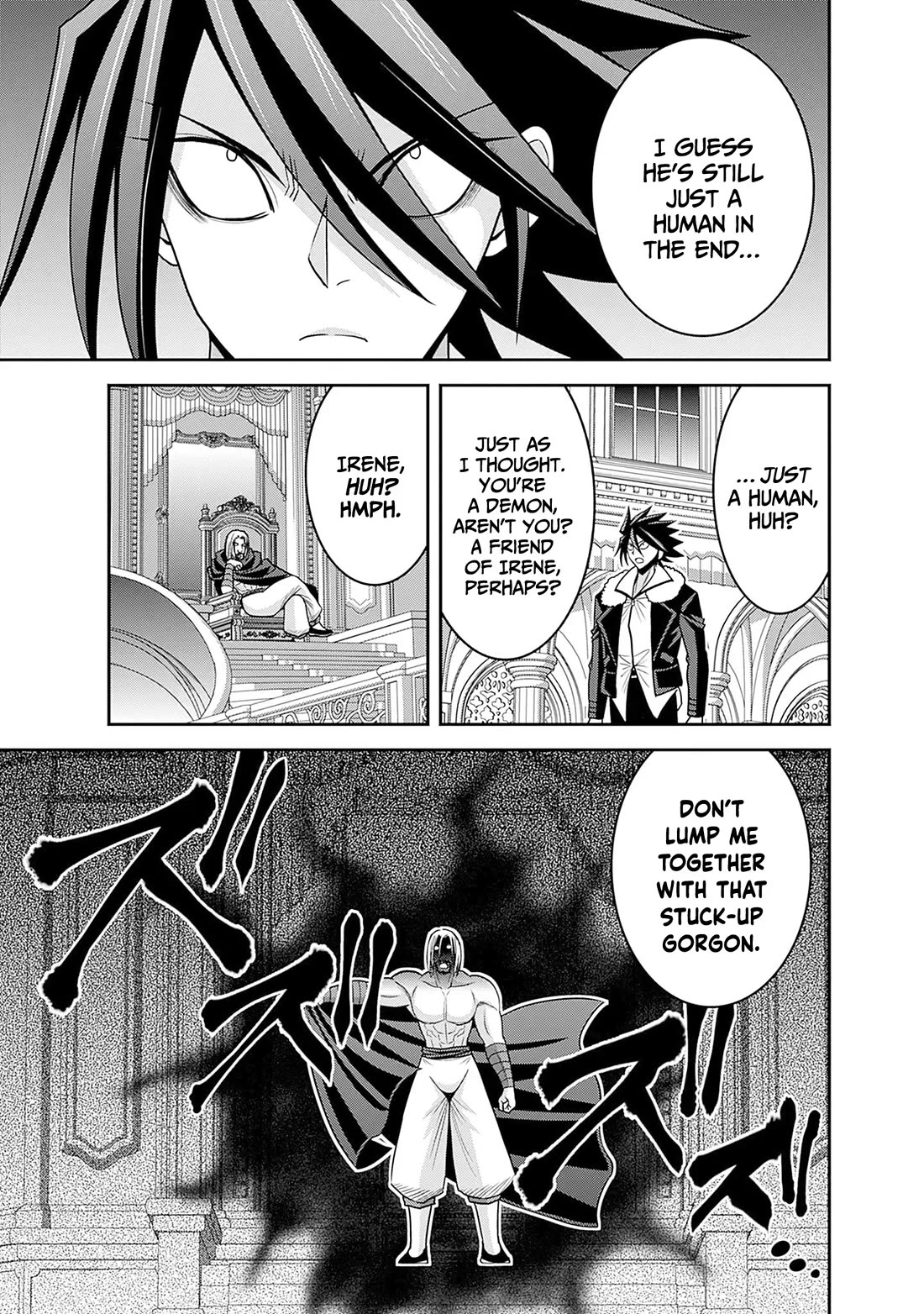Kujibiki Tokushou Musou Harem-ken Chapter 59 page 8 - Chapter 59: The x777 Man, confronting the leader of demons!