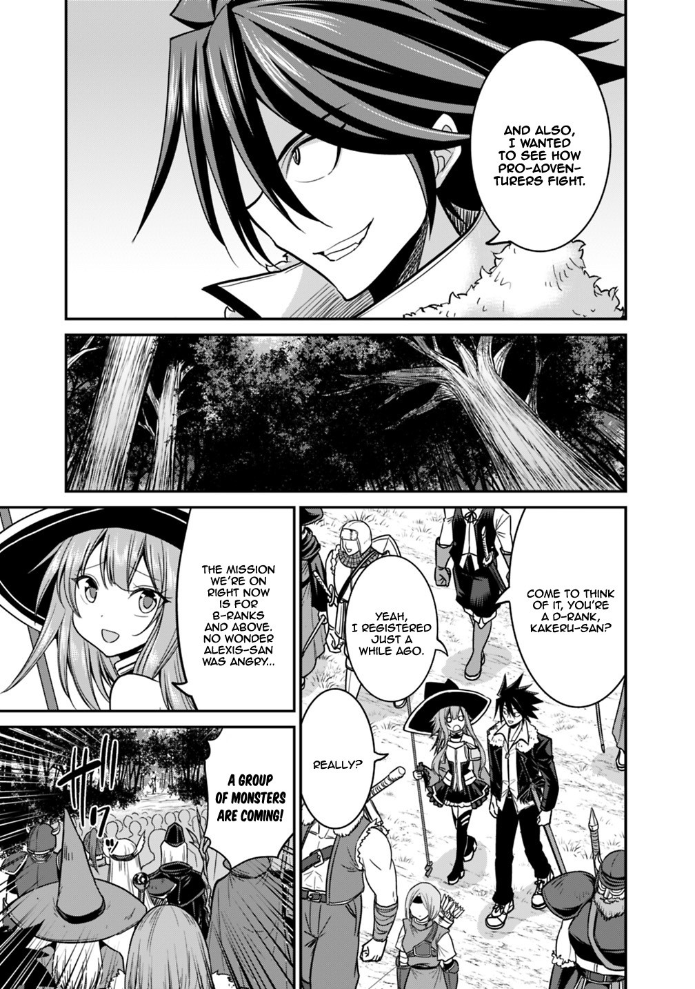 Kujibiki Tokushou Musou Harem-ken Chapter 7.1 page 10 - Chapter 7.1 - 7.2: The emperor of hell awakens!! Part I