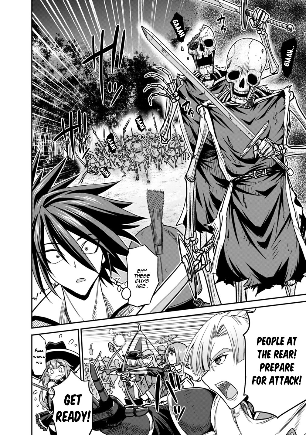 Kujibiki Tokushou Musou Harem-ken Chapter 7.1 page 11 - Chapter 7.1 - 7.2: The emperor of hell awakens!! Part I