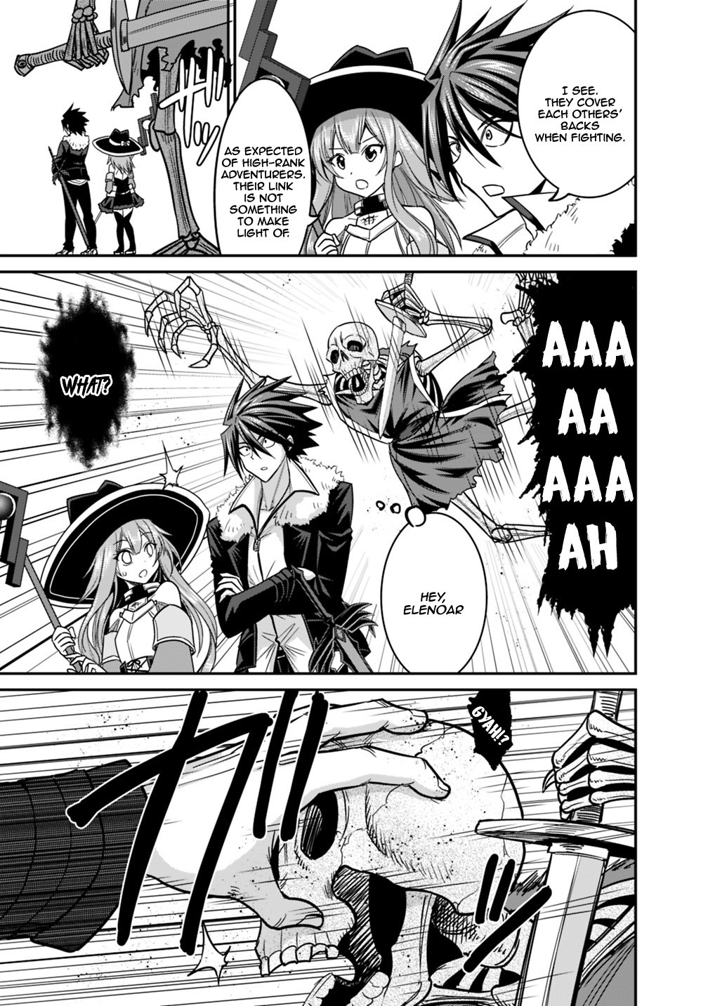 Kujibiki Tokushou Musou Harem-ken Chapter 7.1 page 18 - Chapter 7.1 - 7.2: The emperor of hell awakens!! Part I