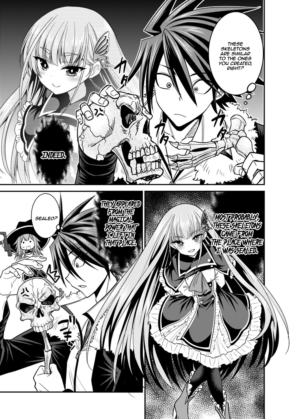Kujibiki Tokushou Musou Harem-ken Chapter 7.1 page 20 - Chapter 7.1 - 7.2: The emperor of hell awakens!! Part I