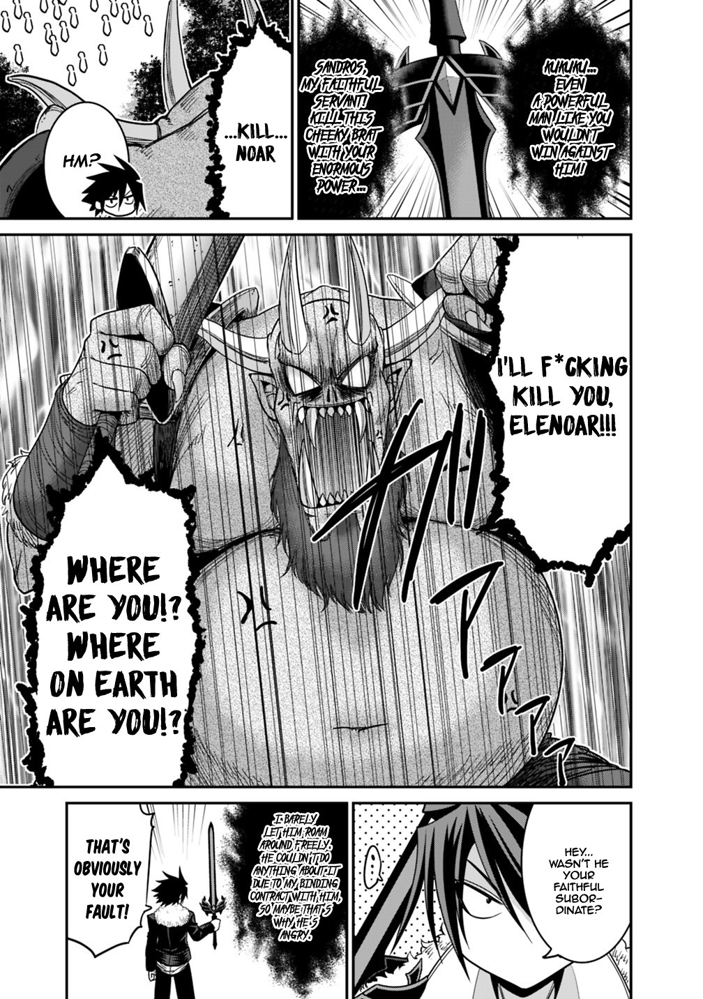 Kujibiki Tokushou Musou Harem-ken Chapter 7.1 page 31 - Chapter 7.1 - 7.2: The emperor of hell awakens!! Part I
