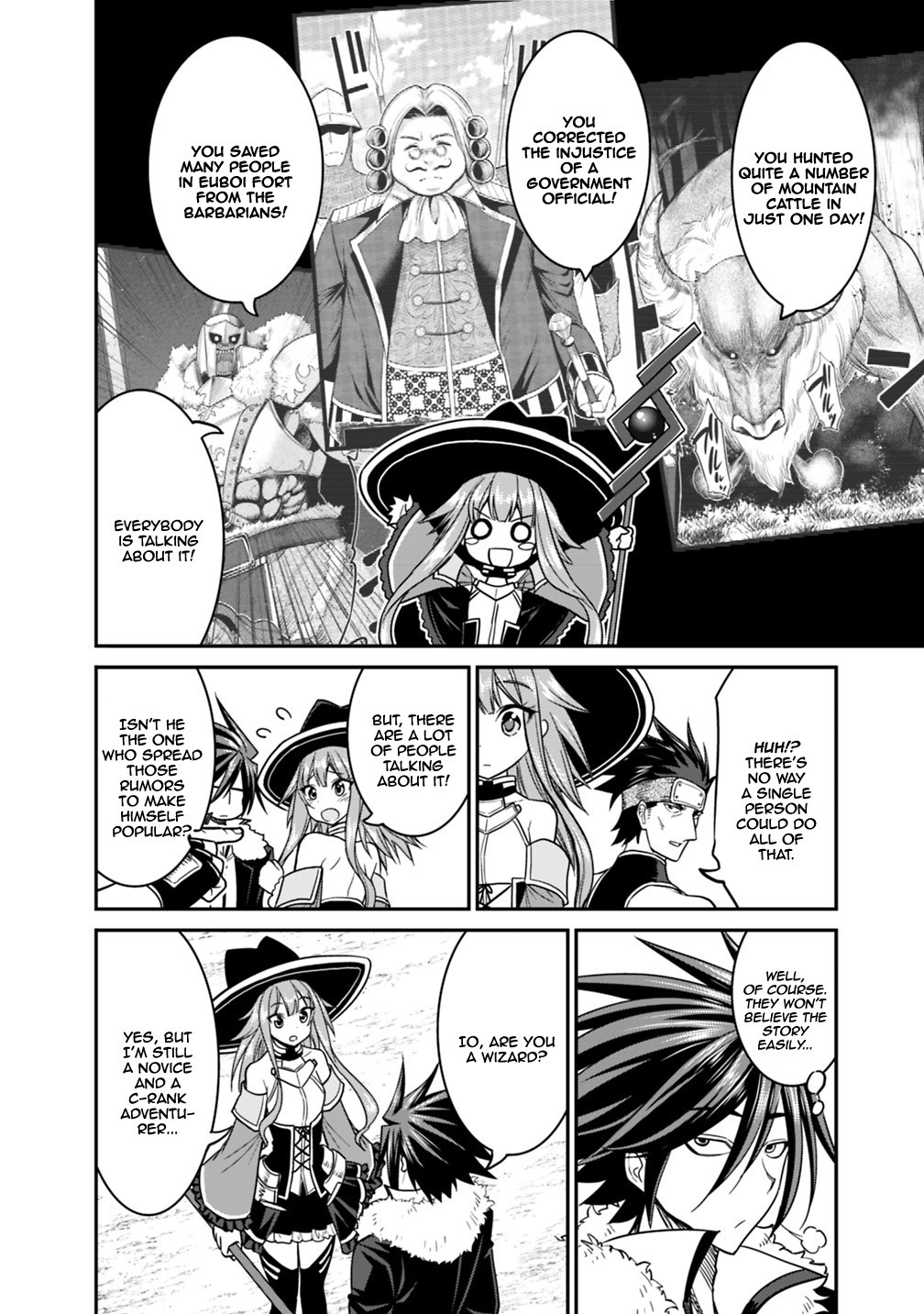 Kujibiki Tokushou Musou Harem-ken Chapter 7.1 page 5 - Chapter 7.1 - 7.2: The emperor of hell awakens!! Part I