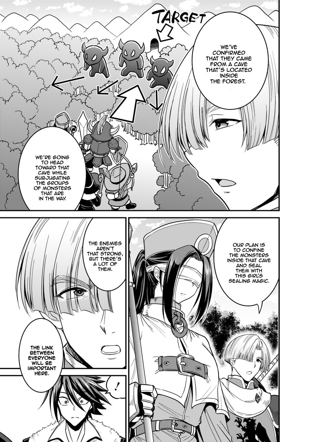 Kujibiki Tokushou Musou Harem-ken Chapter 7.1 page 8 - Chapter 7.1 - 7.2: The emperor of hell awakens!! Part I