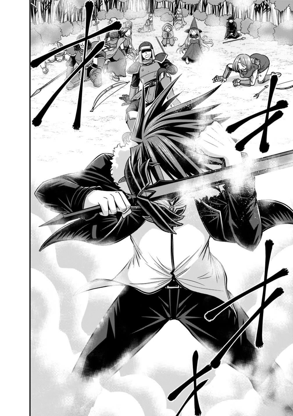 Kujibiki Tokushou Musou Harem-ken Chapter 8.1 page 11 - Chapter 8.1 - 8.2: The Battle Between The 777-Fold Man And Emperor Of Hell!! Part I