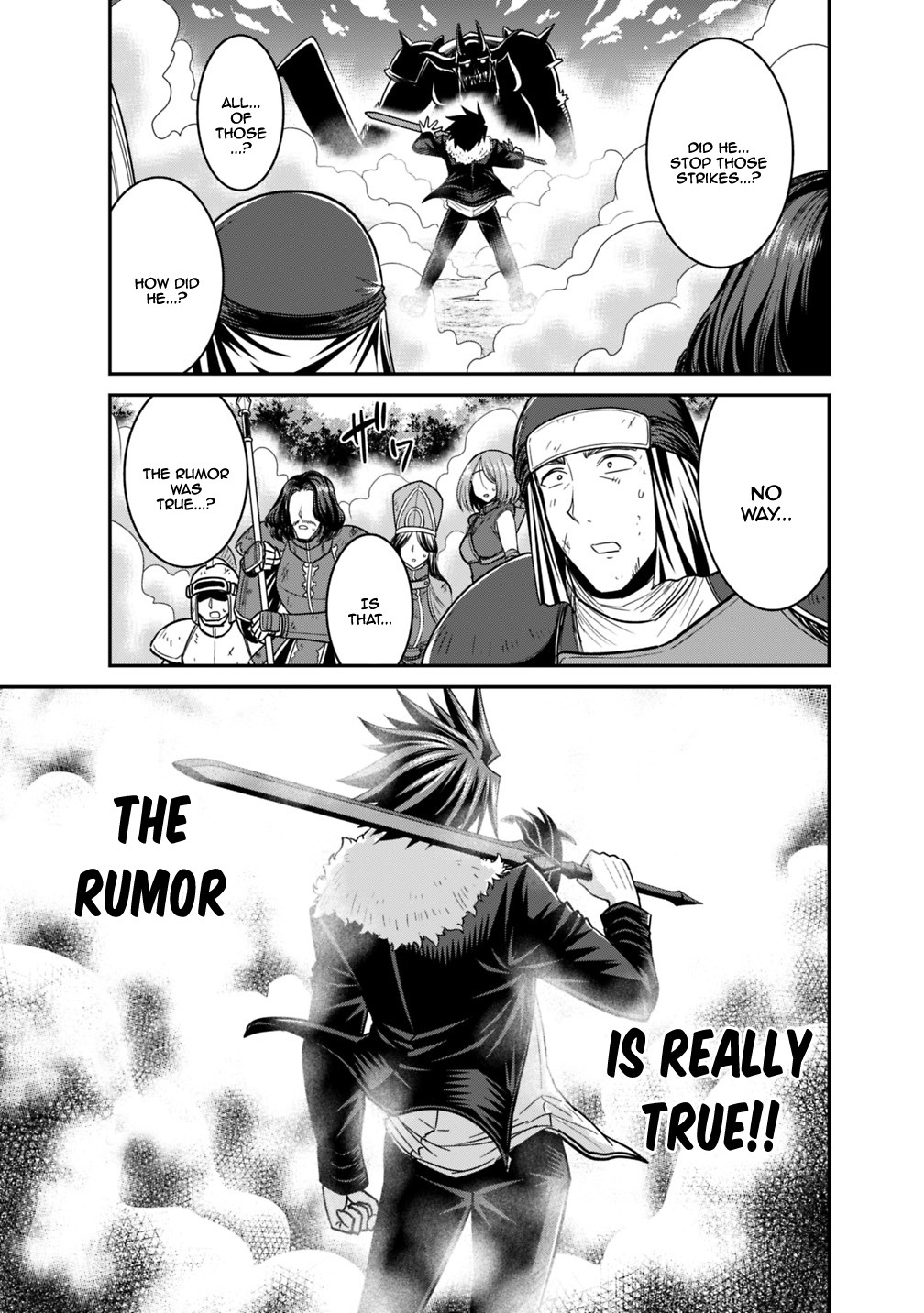 Kujibiki Tokushou Musou Harem-ken Chapter 8.1 page 12 - Chapter 8.1 - 8.2: The Battle Between The 777-Fold Man And Emperor Of Hell!! Part I