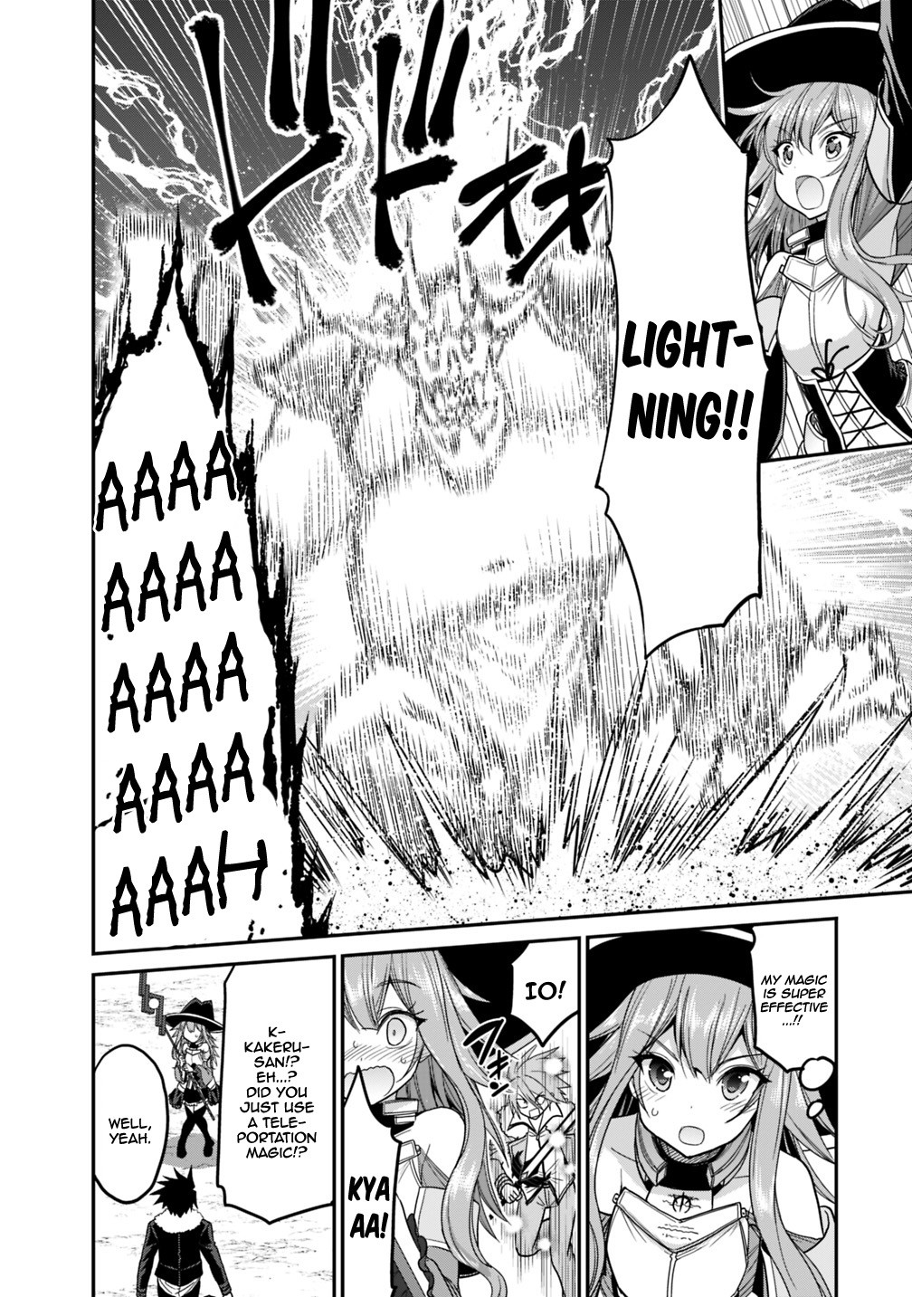 Kujibiki Tokushou Musou Harem-ken Chapter 8.1 page 13 - Chapter 8.1 - 8.2: The Battle Between The 777-Fold Man And Emperor Of Hell!! Part I