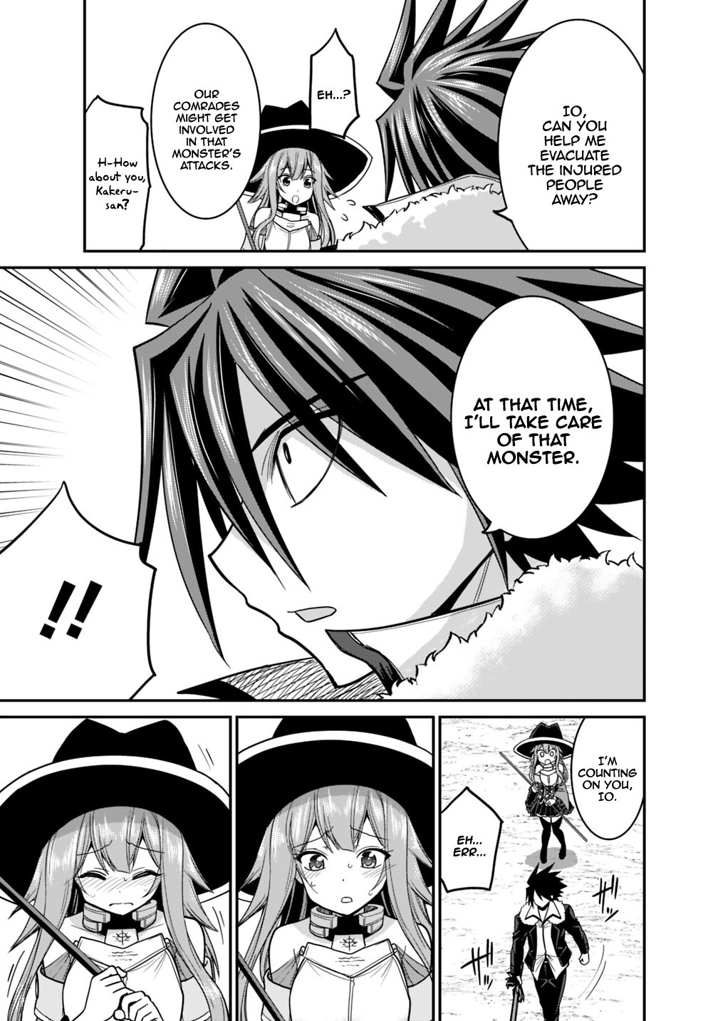 Kujibiki Tokushou Musou Harem-ken Chapter 8.1 page 14 - Chapter 8.1 - 8.2: The Battle Between The 777-Fold Man And Emperor Of Hell!! Part I