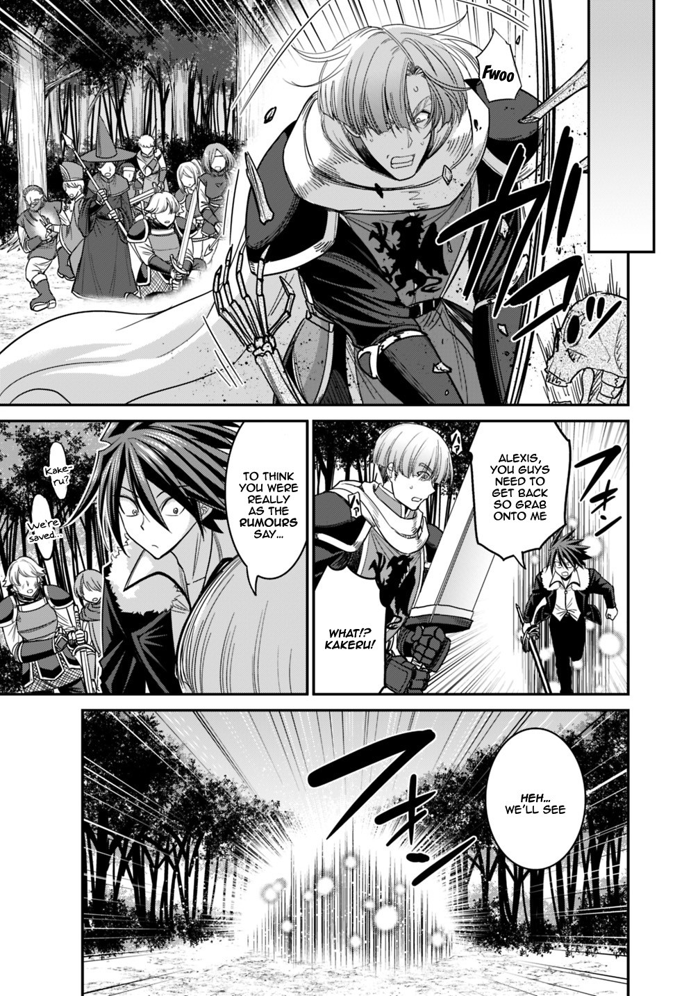 Kujibiki Tokushou Musou Harem-ken Chapter 8.1 page 24 - Chapter 8.1 - 8.2: The Battle Between The 777-Fold Man And Emperor Of Hell!! Part I